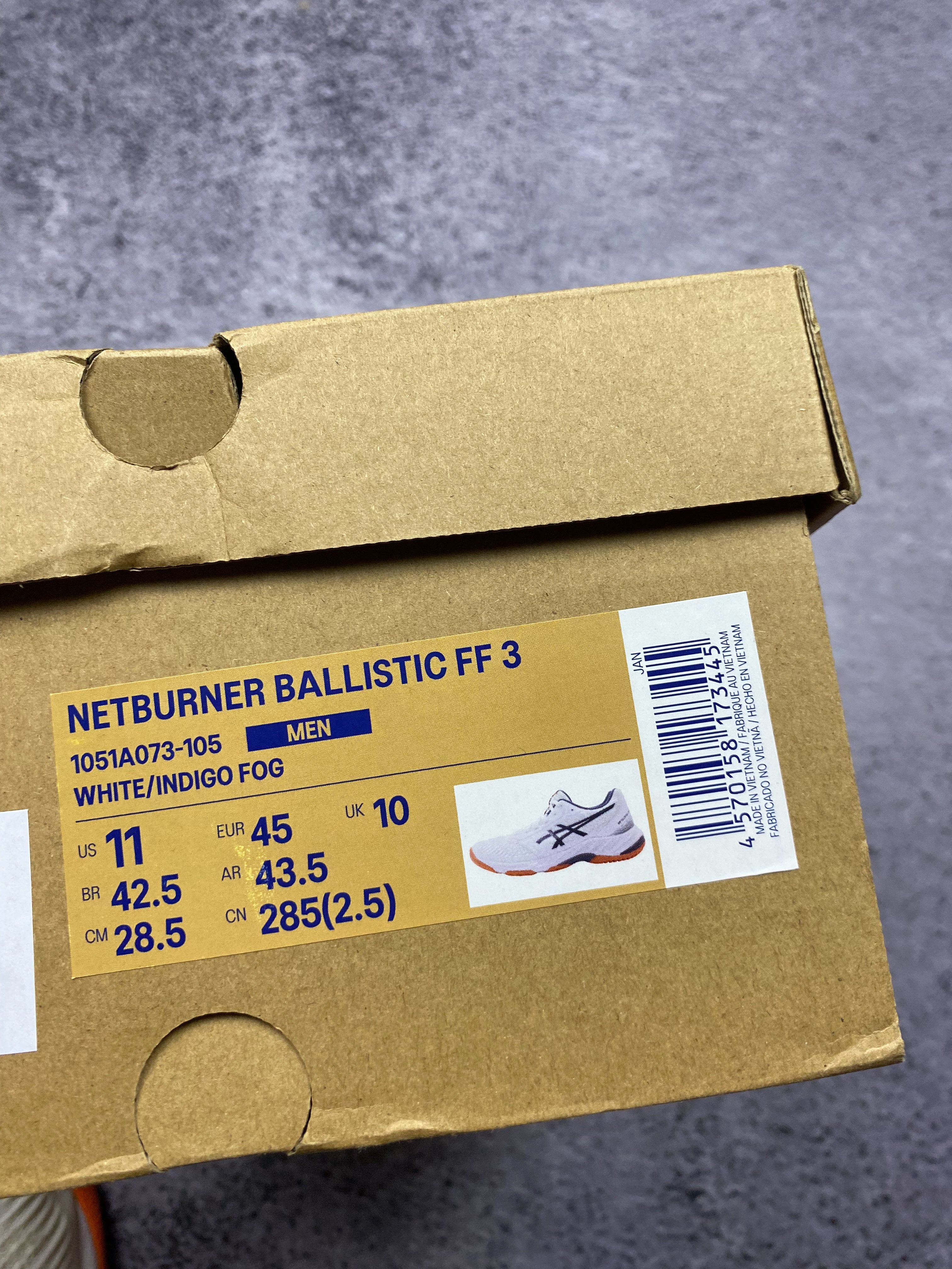 ASICS Netburner Ballistic FF 45 – Volleyball Indoor Shoes