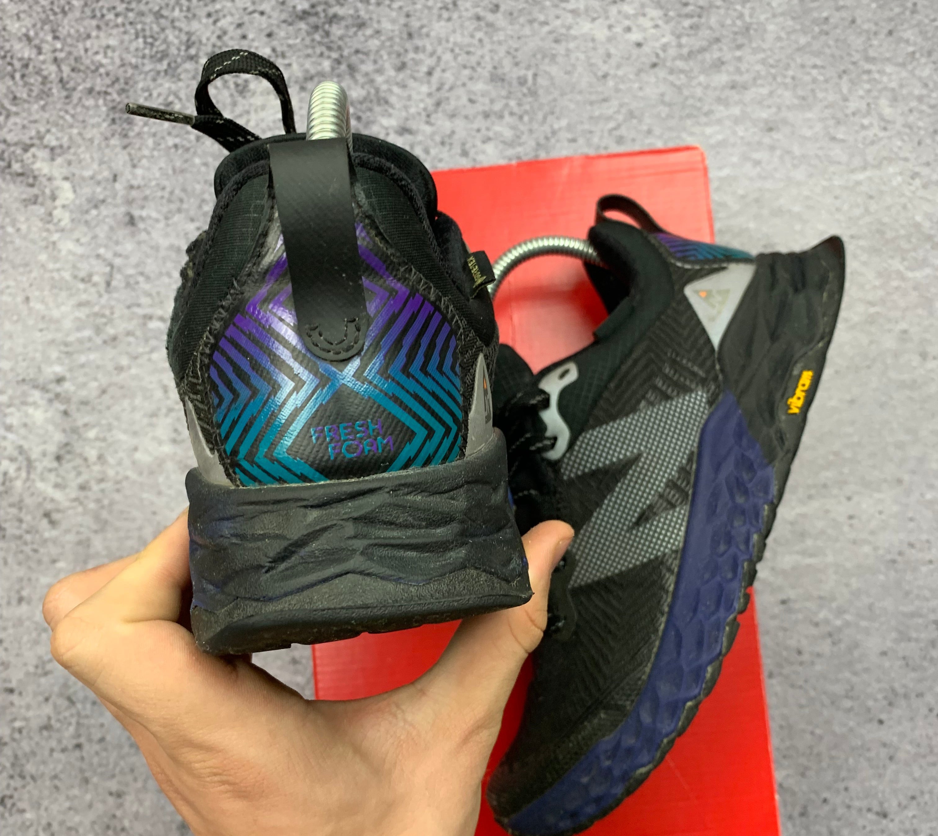 New Balance Fresh Foam Hierro X6 Trail Running Vibram r. 39 + Box