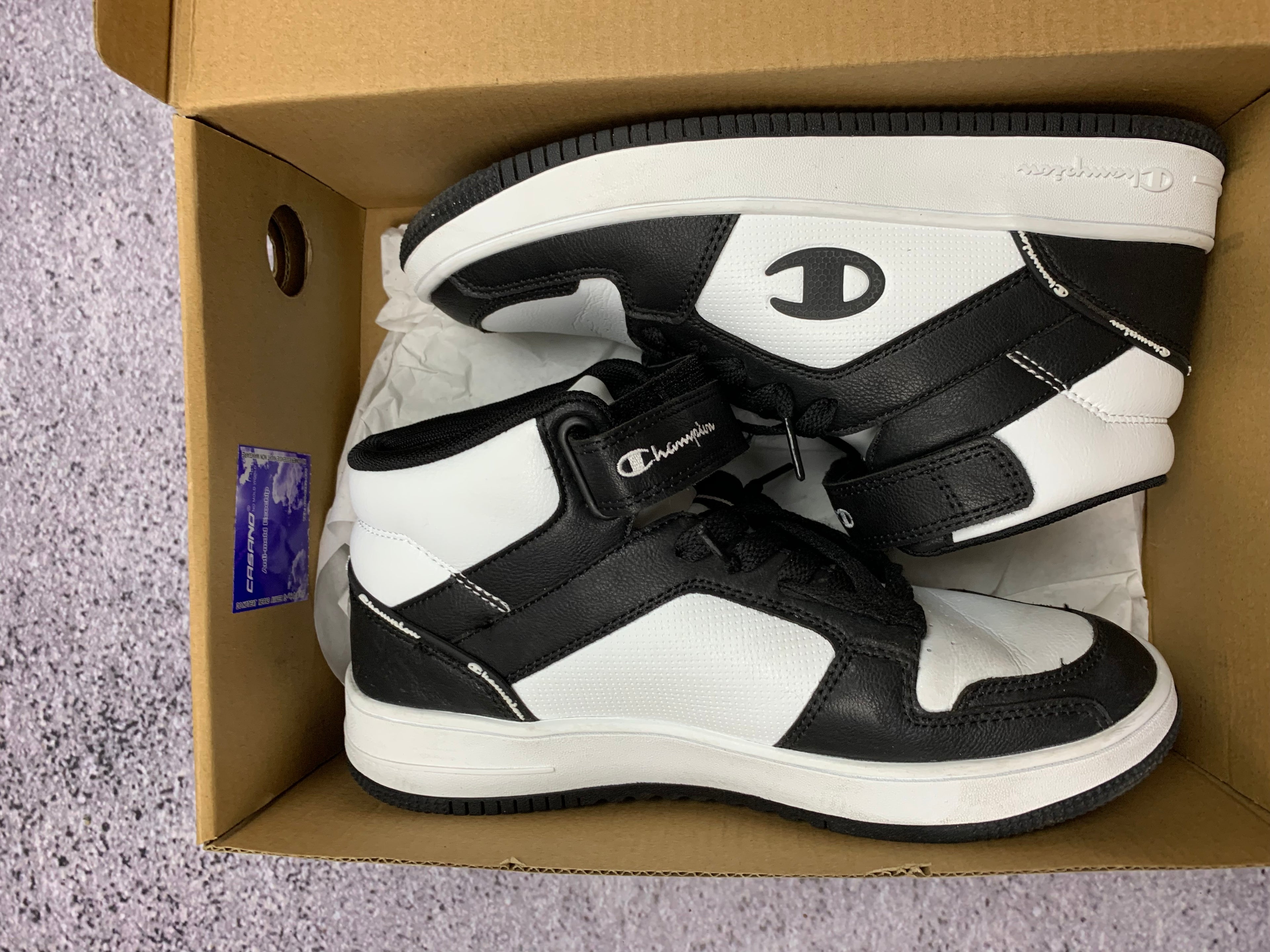 Champion RD18 2.0 Mid B GS Czarno-Białe Sneakersy r. 39 BDB + Box