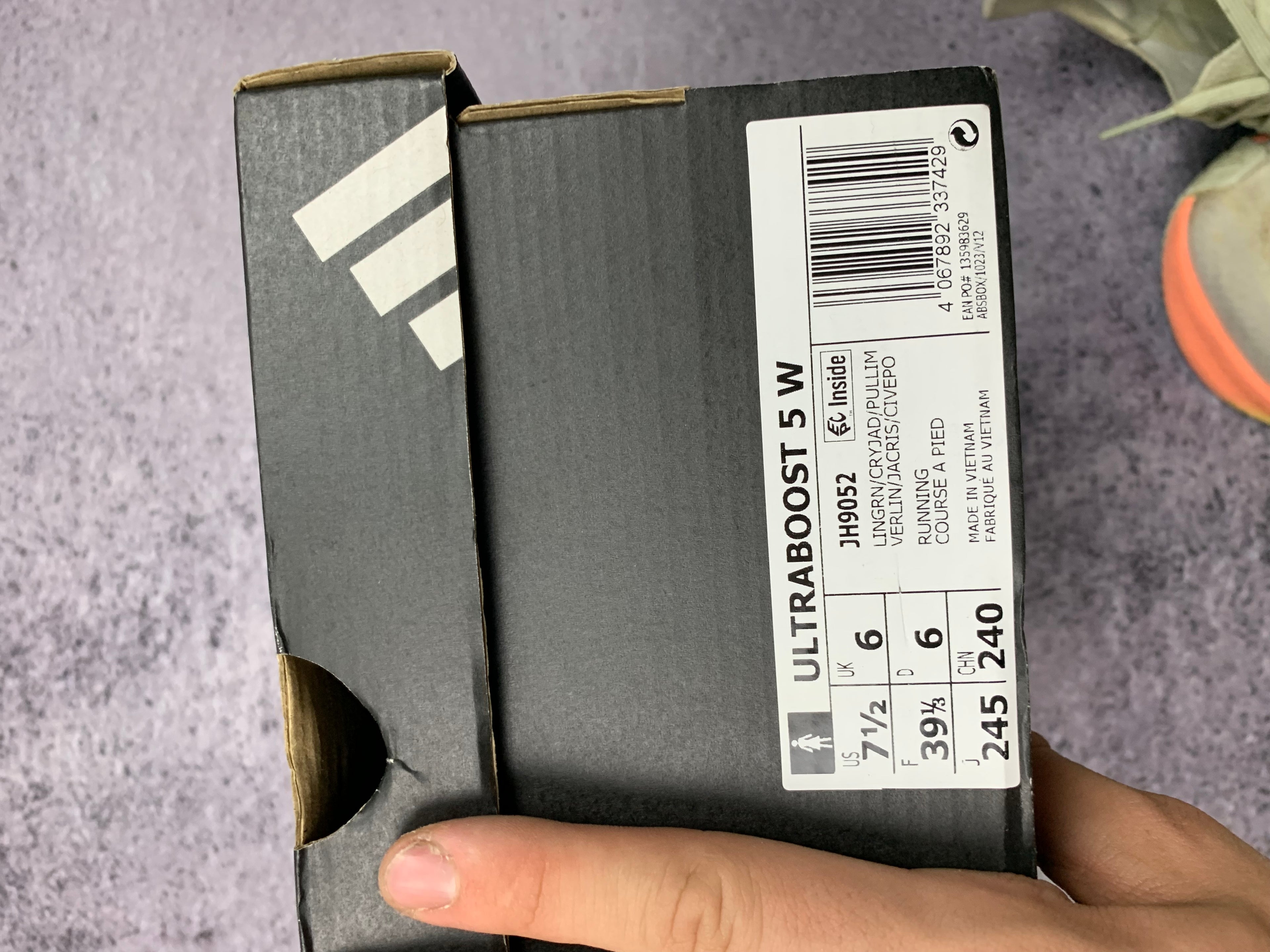 Adidas Ultraboost Jasne Beżowe Buty Biegowe r. 39 BDB + Box