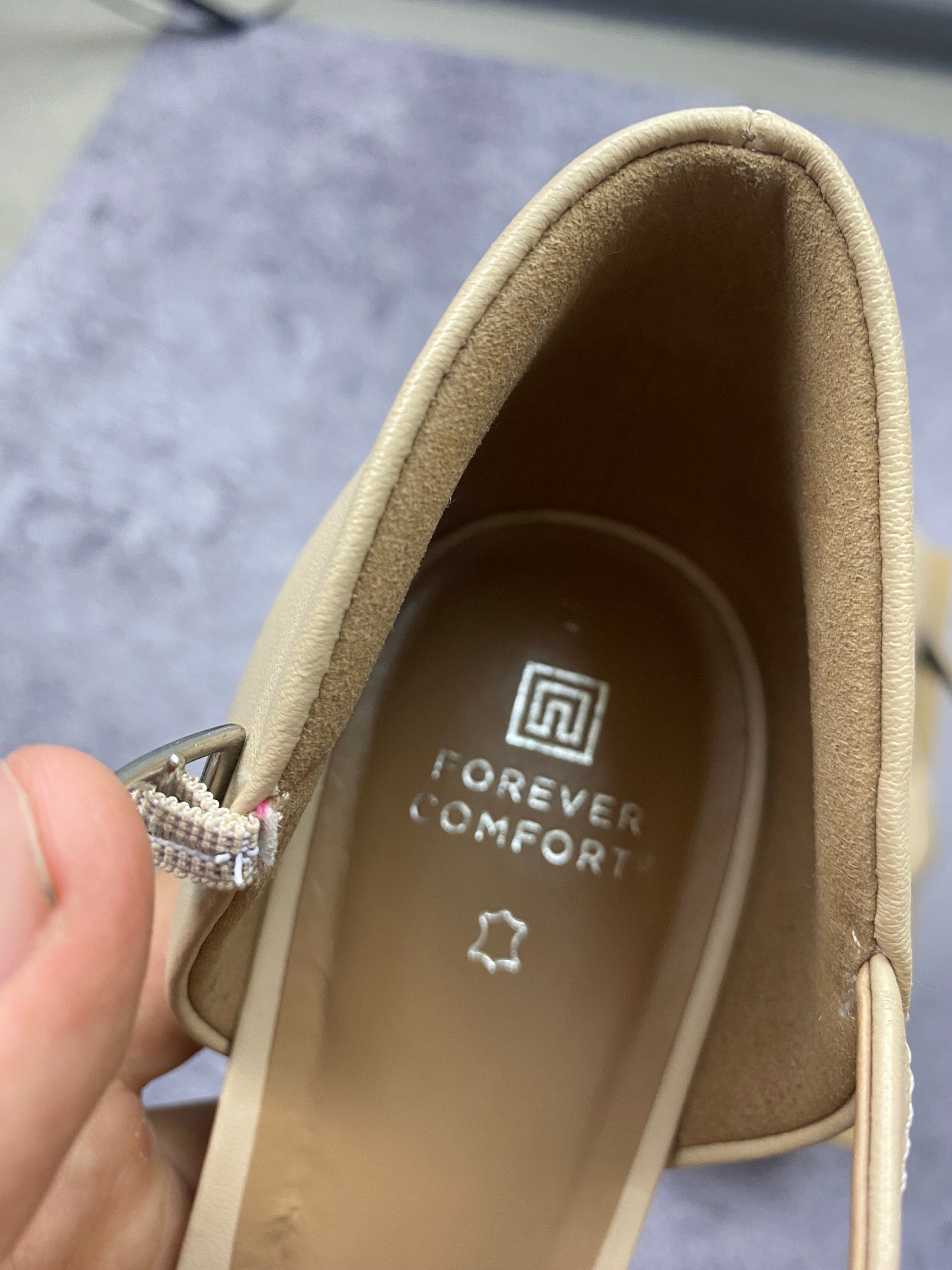 Next beige stiletto heels, size 41