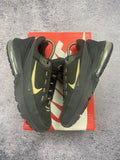 Nike Air Max 270 Black Gold Running Shoes Sneakers Lifestyle Size 9