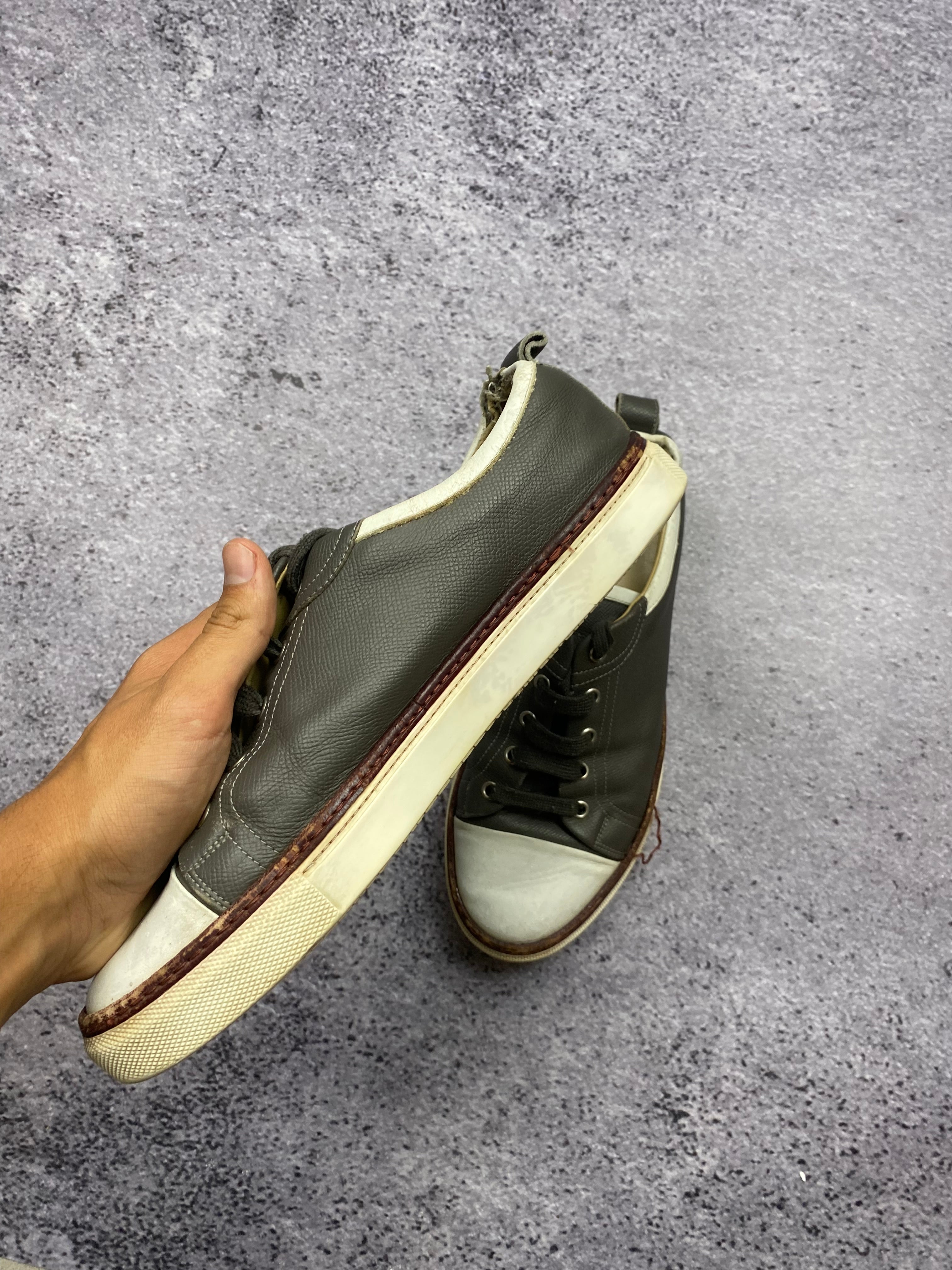 Hermès – skórzane sneakersy low-top r. 41