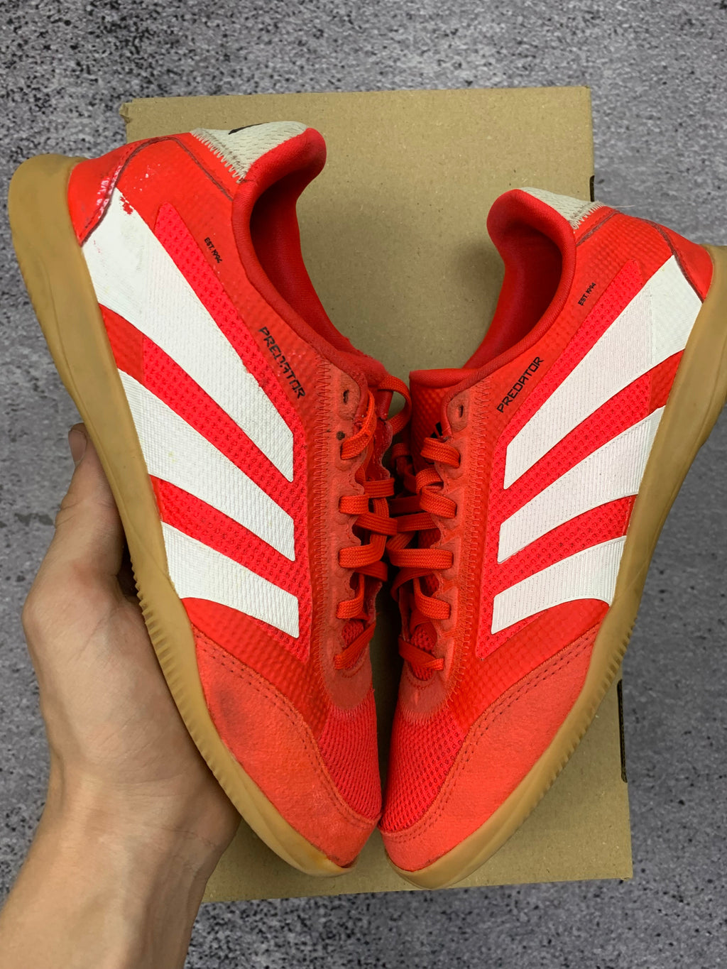 Adidas Predator League IN Sala Halówki Futsal Neon Orange r. 38 Piłkarskie