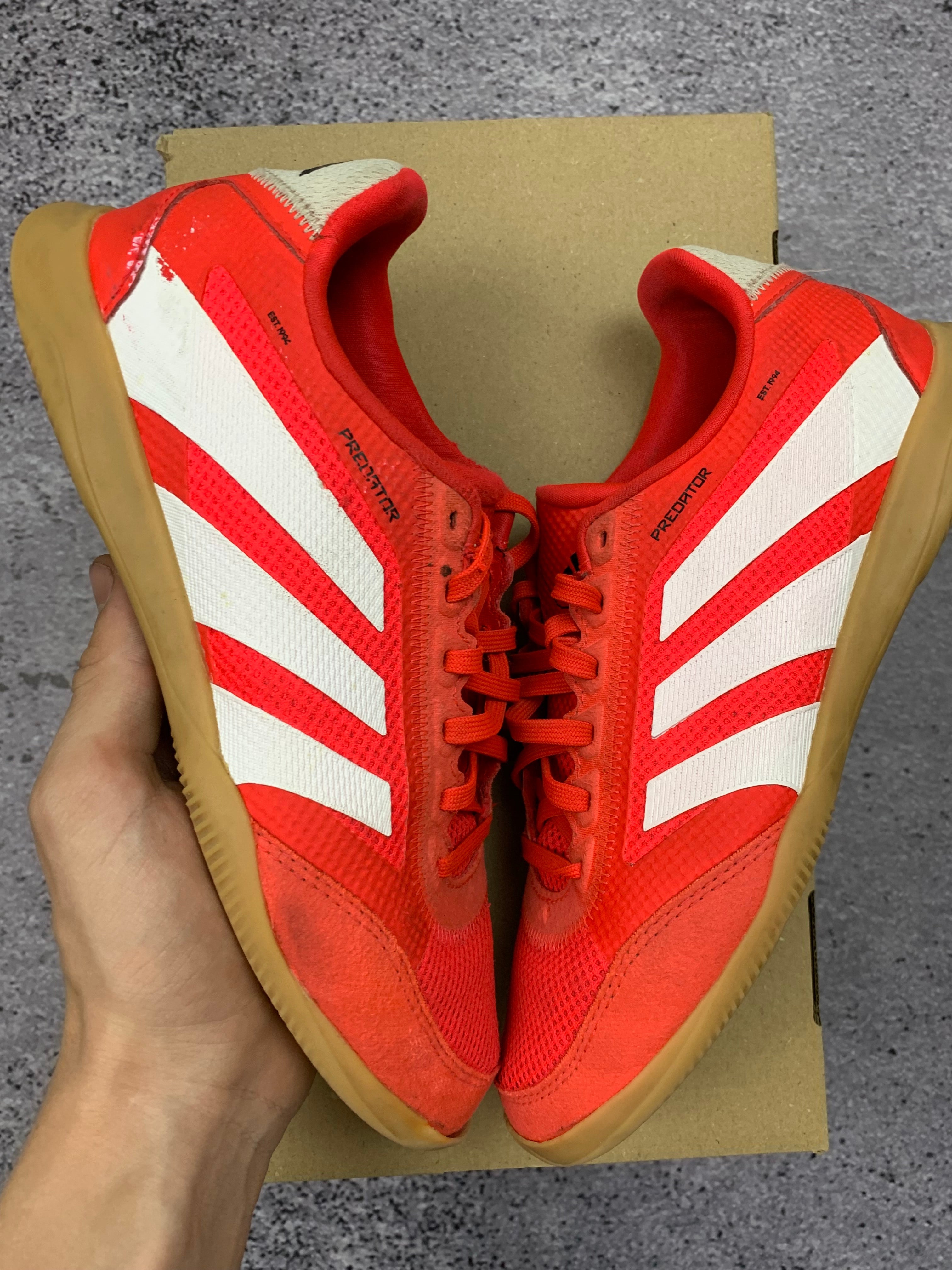 Adidas Predator League IN Sala Halówki Futsal Neon Orange r. 38 Piłkarskie