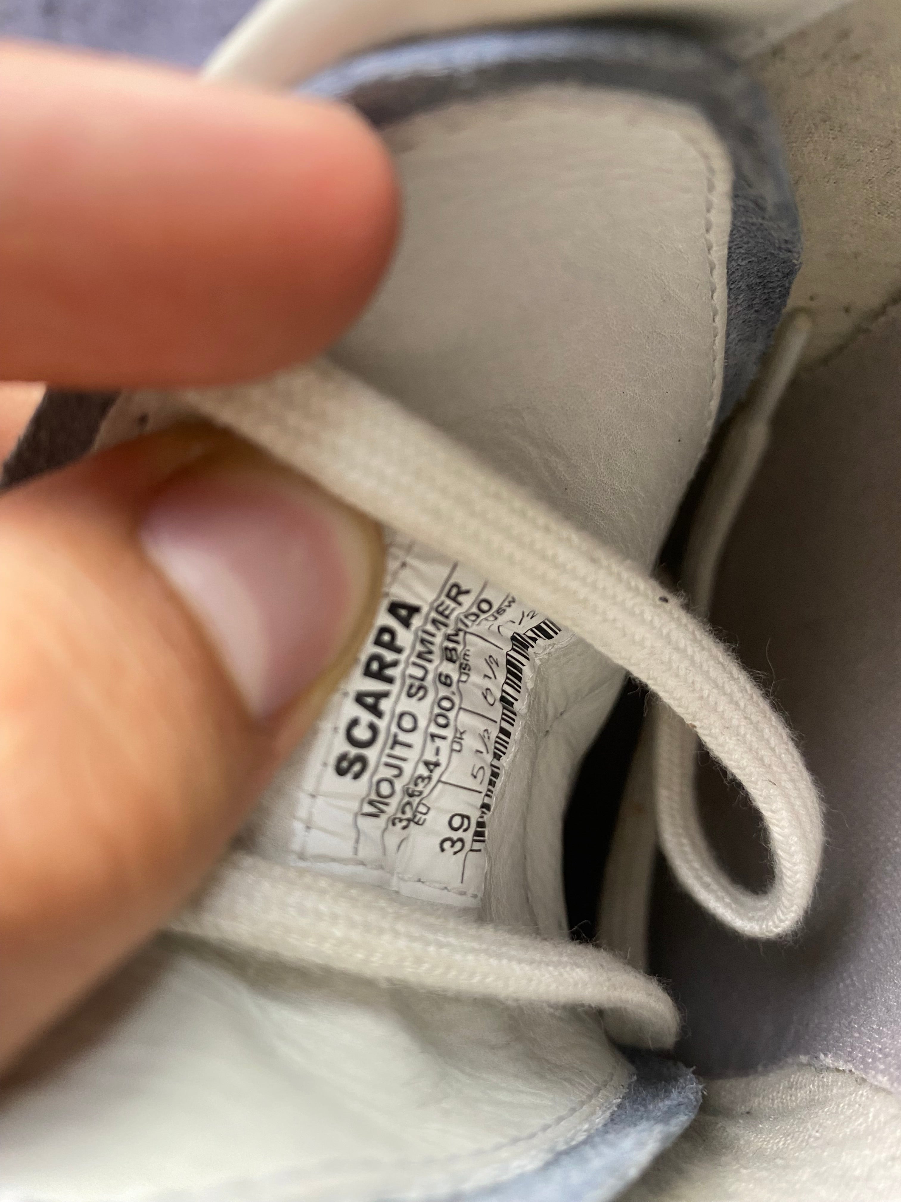 Scarpa Mojito – skórzane buty outdoorowe / sneakersy r. 39