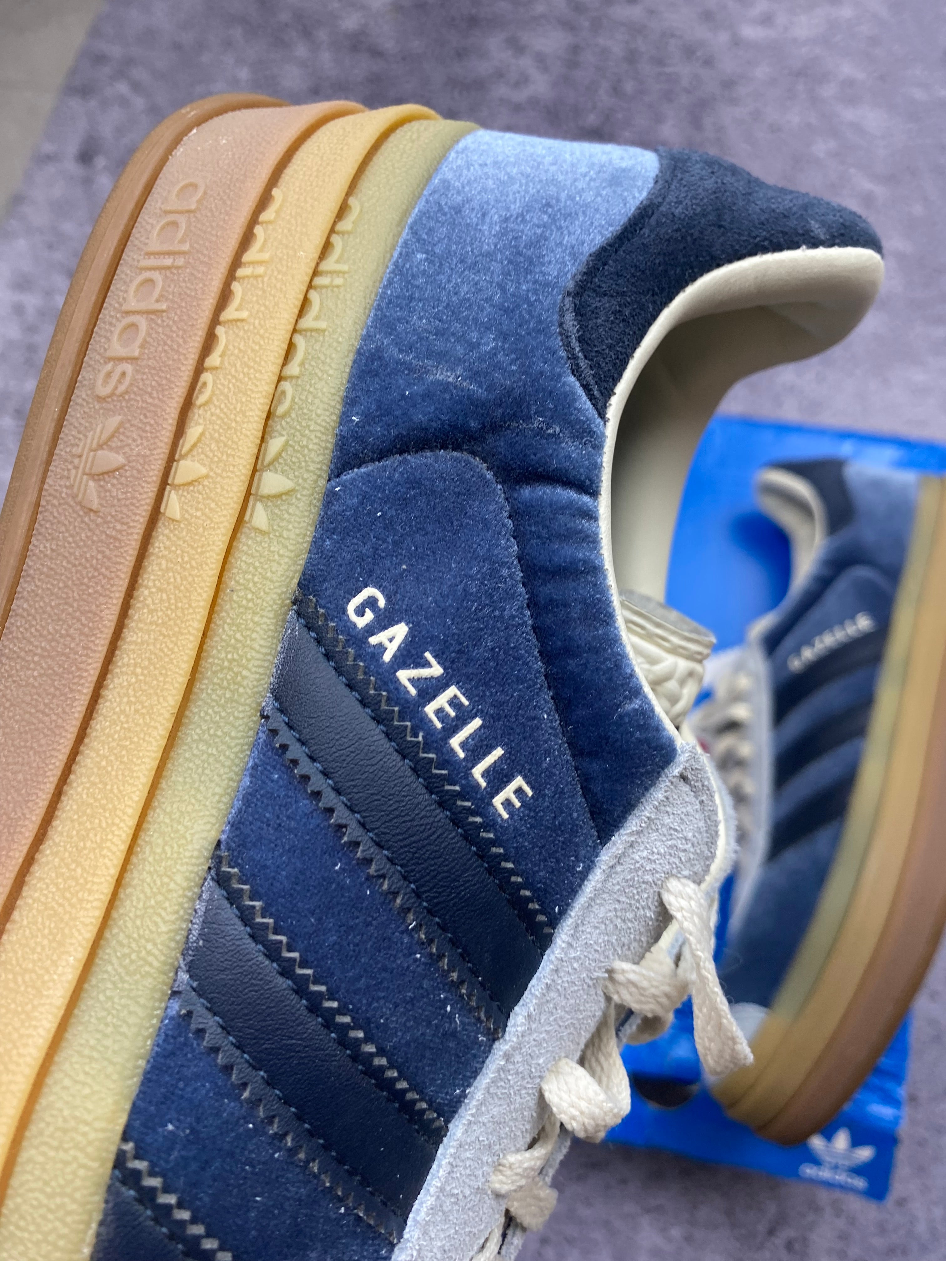 Adidas Gazelle Bold Platform – suede sneakers size 42