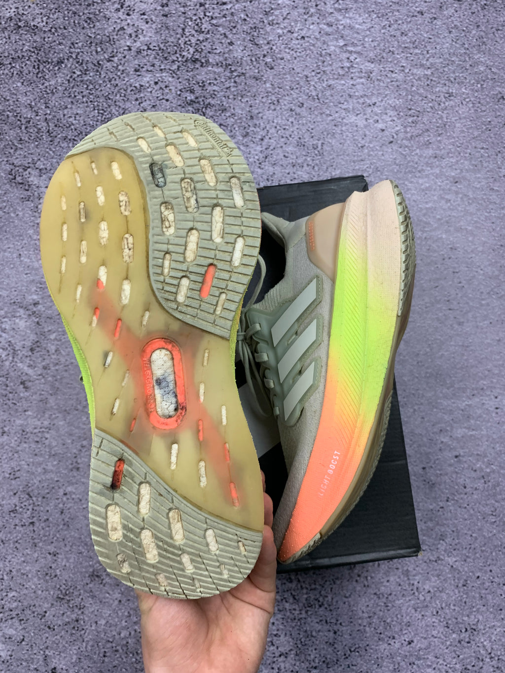 Adidas Ultraboost Jasne Beżowe Buty Biegowe r. 39 BDB + Box