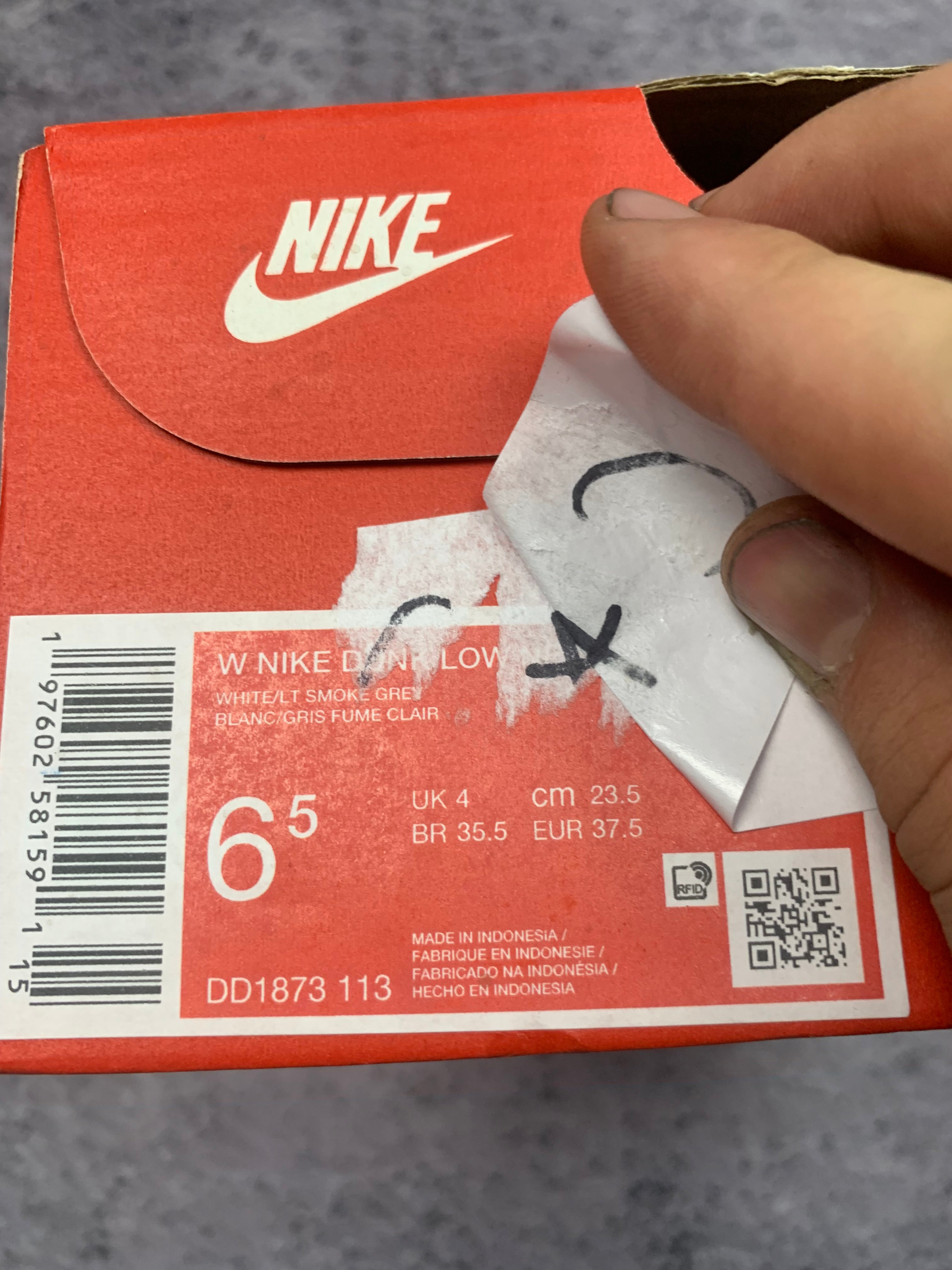 Nike Dunk Low r. 36,5 sneakersy stan bardzo dobry z boxem