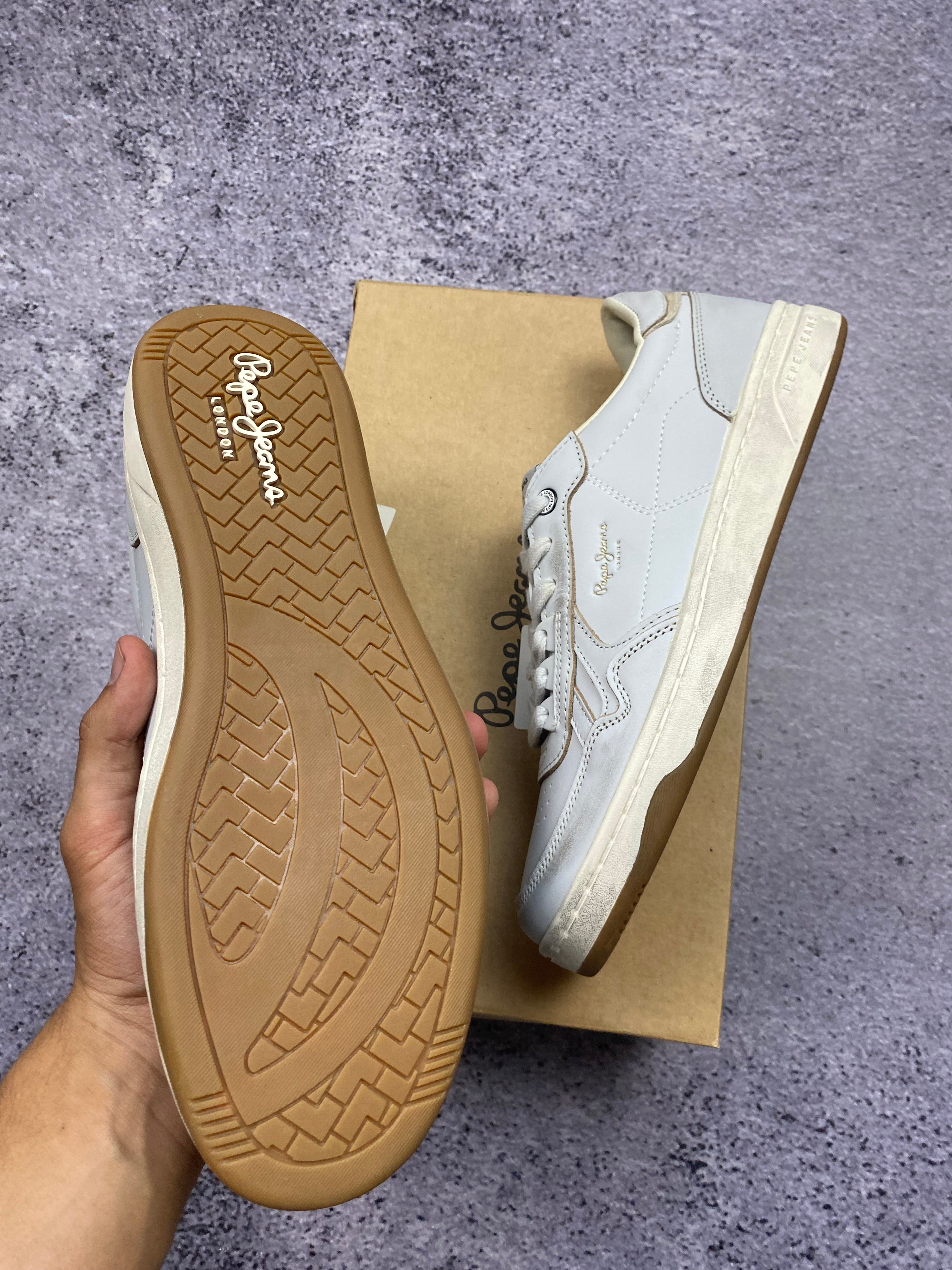 Pepe Jeans Kenton Classic Leather – leather sneakers size 41
