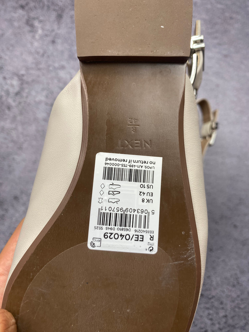 Next Slingback Leather – women's leather slingback shoes size 42