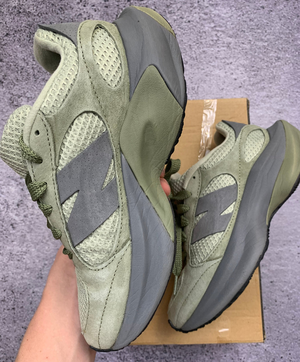 New Balance WRPD Runner Zielone Sneakersy Lifestyle r. 38 Stan Bardzo Dobry