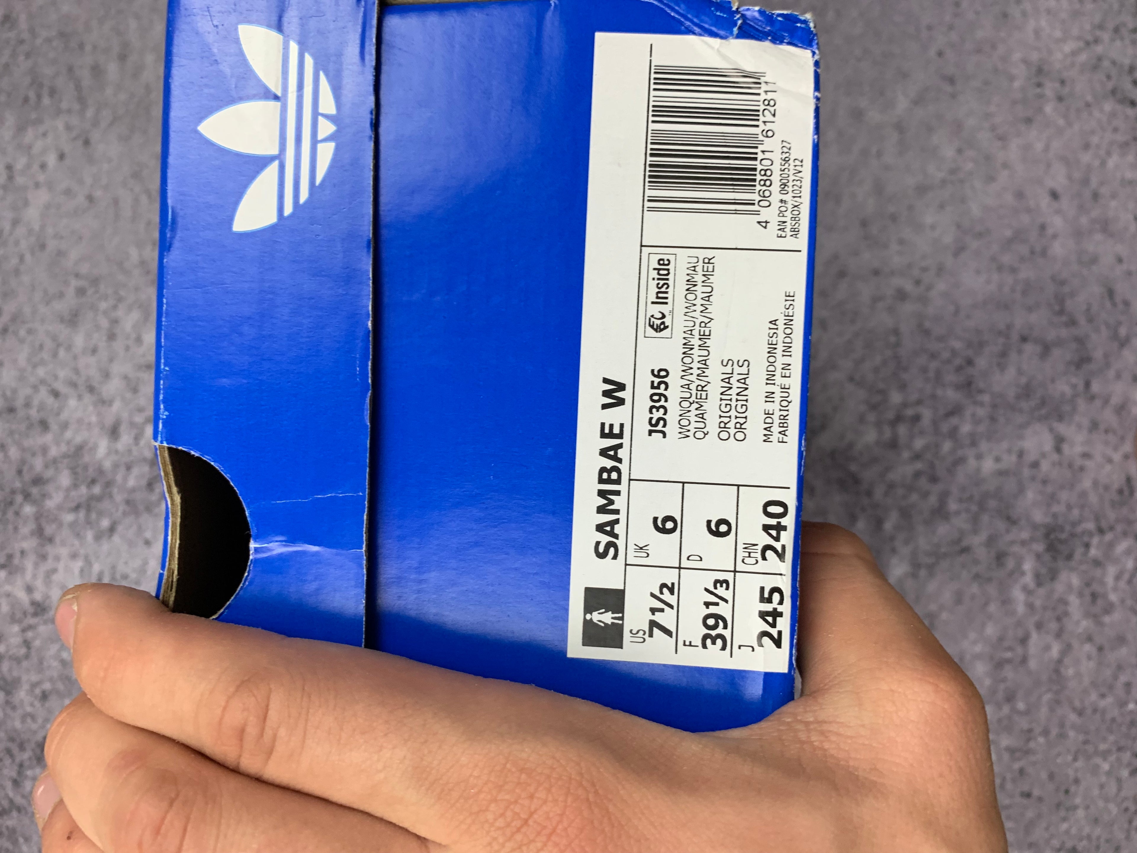 Adidas Sambae W Różowo-Kremowe Sneakersy Platforma r. 39 1/3 Idealne + Box