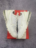 Nike Air Max AP Triple White Mesh Running Lifestyle Sneakers 43