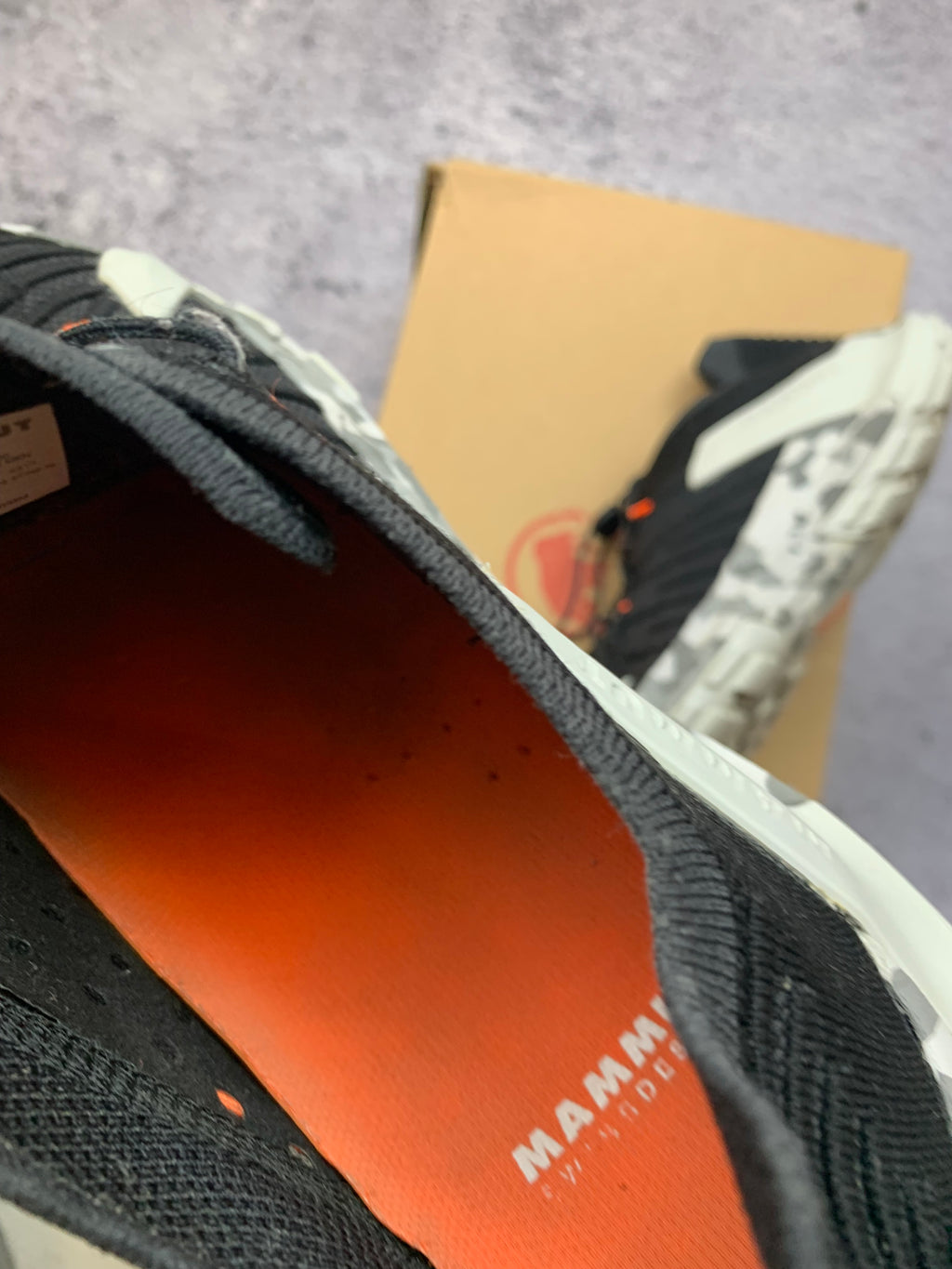 Mammut Hueco Knit II Low – sneakersy outdoorowe trekkingowe r. 43 1/3