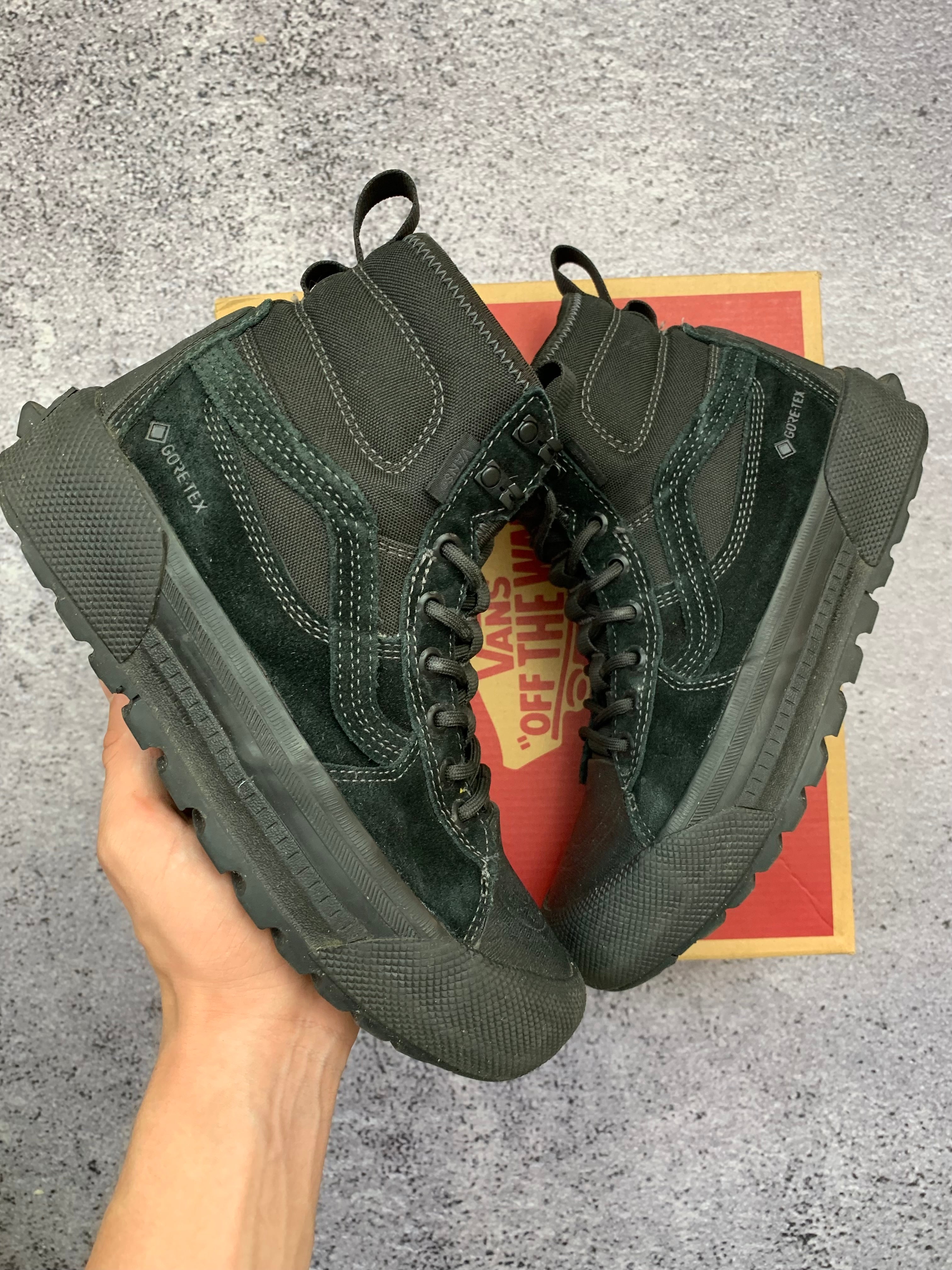 Vans Sk8-Hi Gore-Tex MTE-3 r. 38 czarne sneakersy outdoor