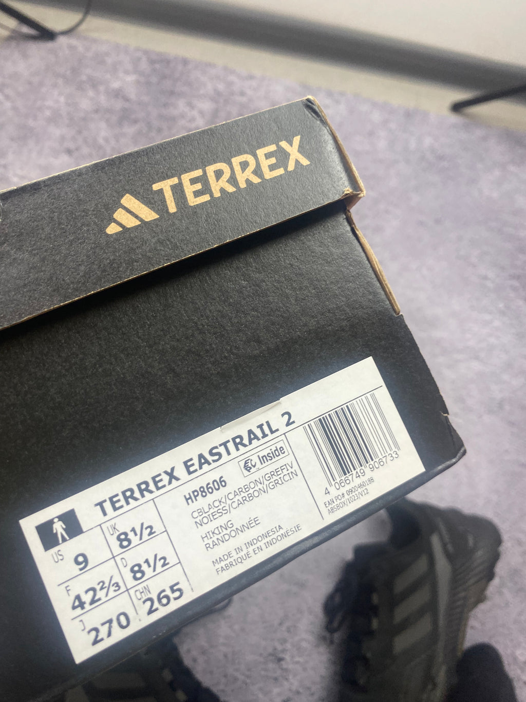 Adidas Terrex Eastrail - outdoor trekking shoes size 42 2/3