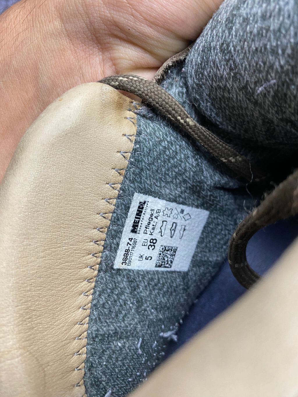 Meindl Gore-Tex Trekking – buty trekkingowe r. 38
