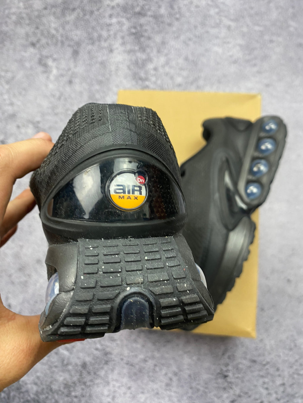 Nike Air Max Dn Triple Black – lifestyle sneakers size 42
