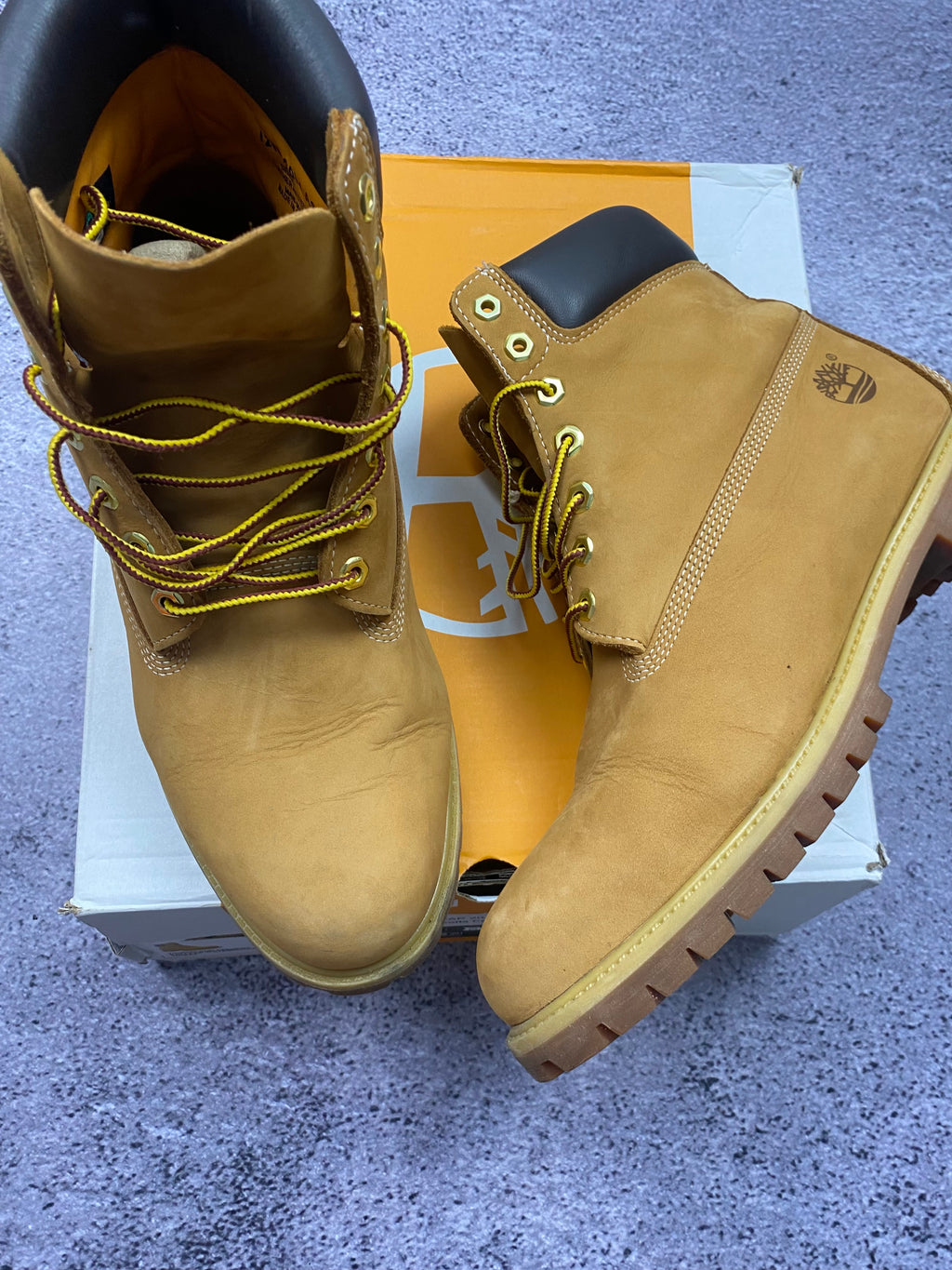 Timberland Premium 6 Inch Waterproof Wheat 46 – leather trapper boots
