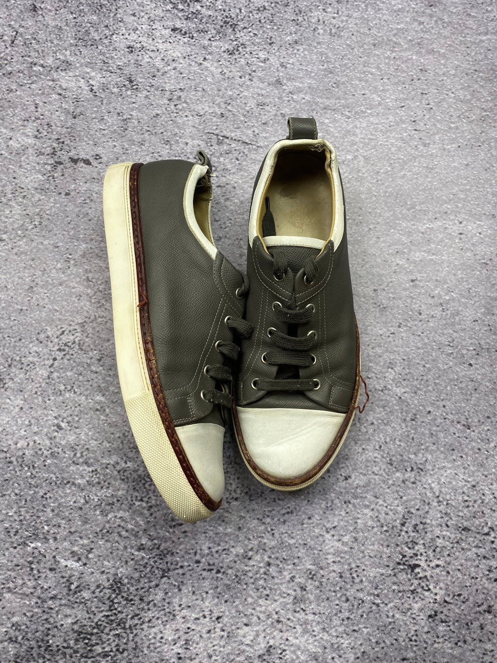 Hermès – skórzane sneakersy low-top r. 41