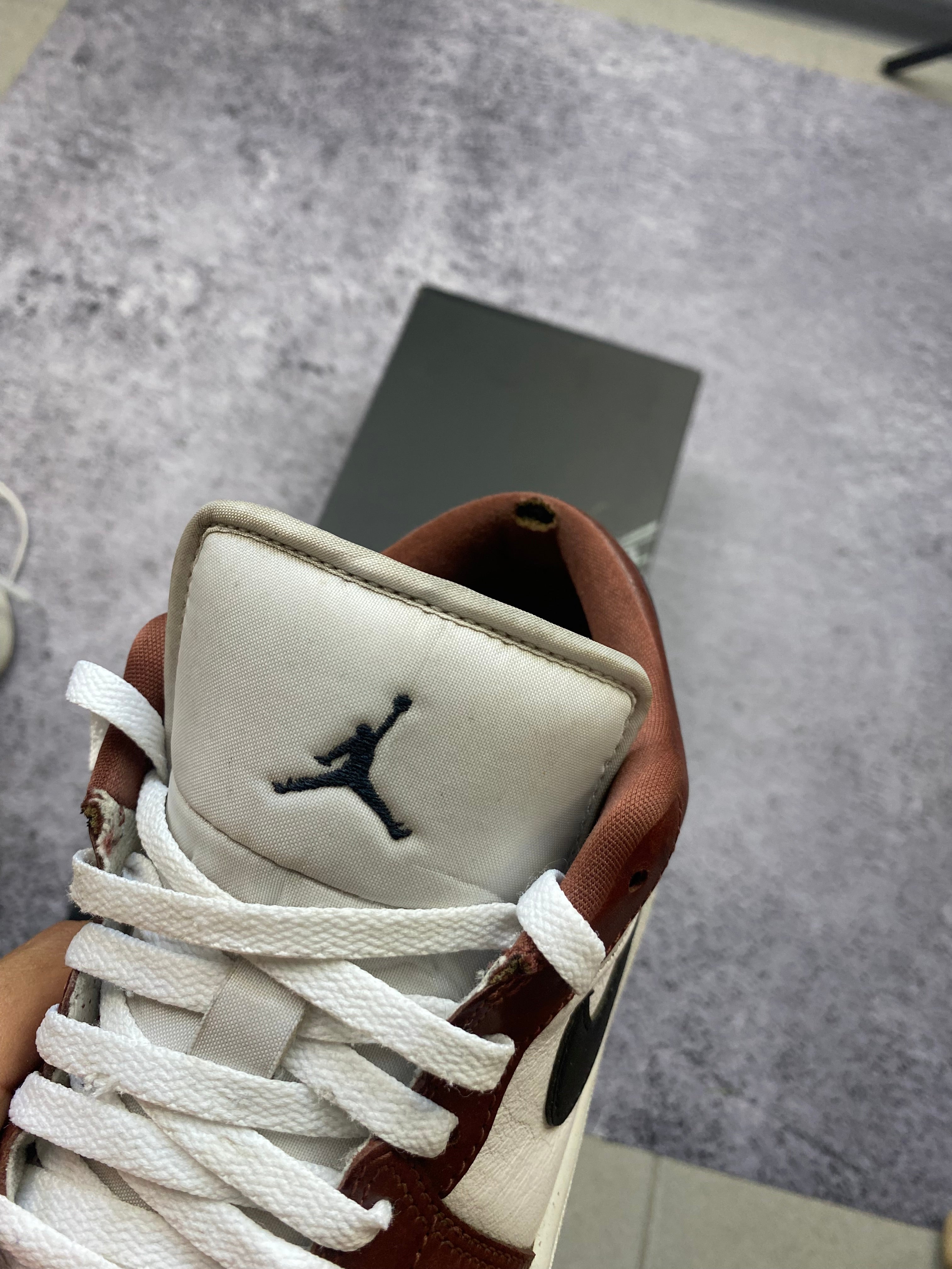Air Jordan 1 Low white-brown size 41