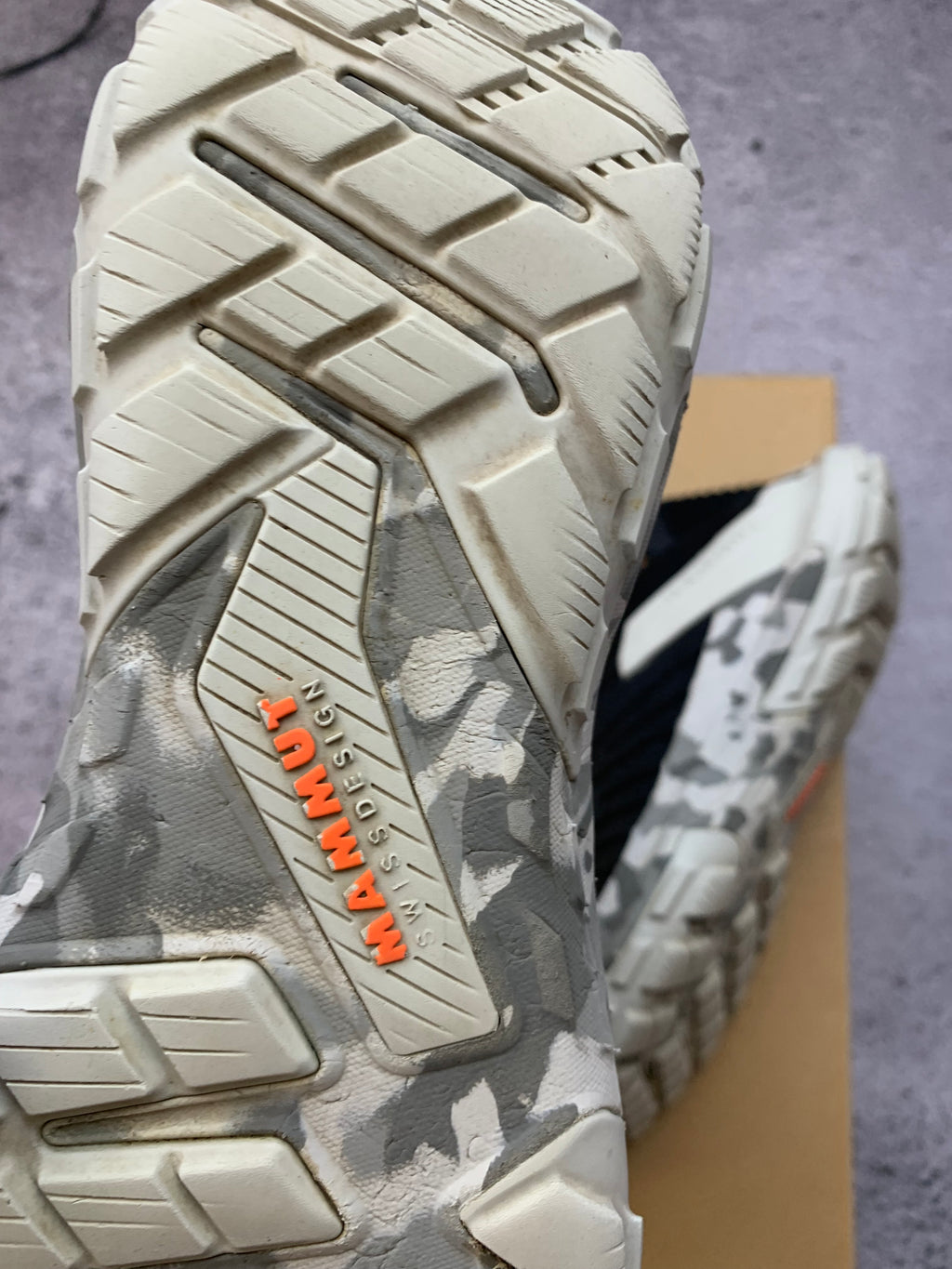 Mammut Hueco Knit II Low – sneakersy outdoorowe trekkingowe r. 43 1/3