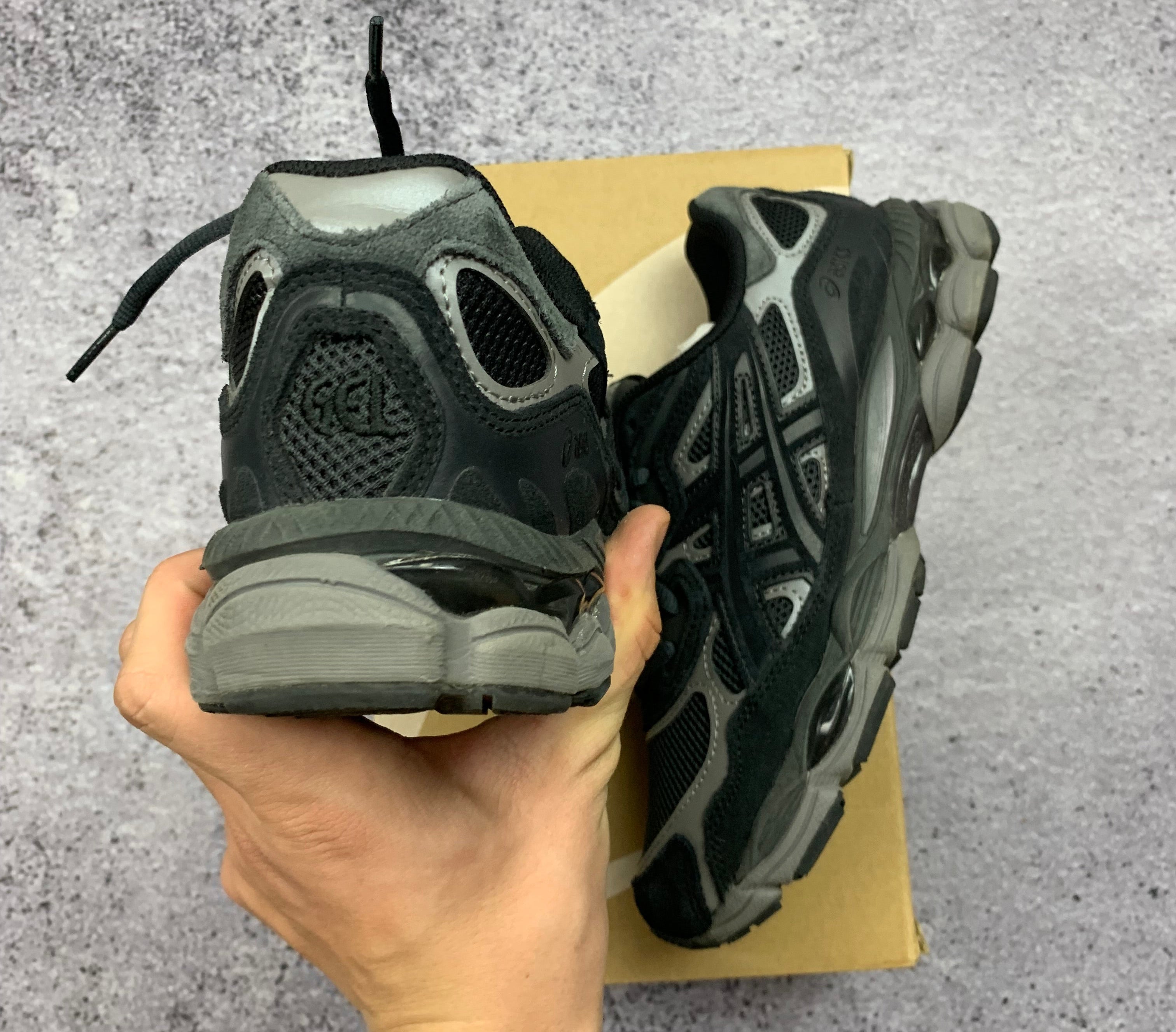 Asics GEL-NYC Sneakersy Lifestyle Graphite Grey/Black r. 39 Nowe + Metka + Box