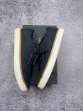 Tommy Hilfiger - navy blue fabric sneakers size 42
