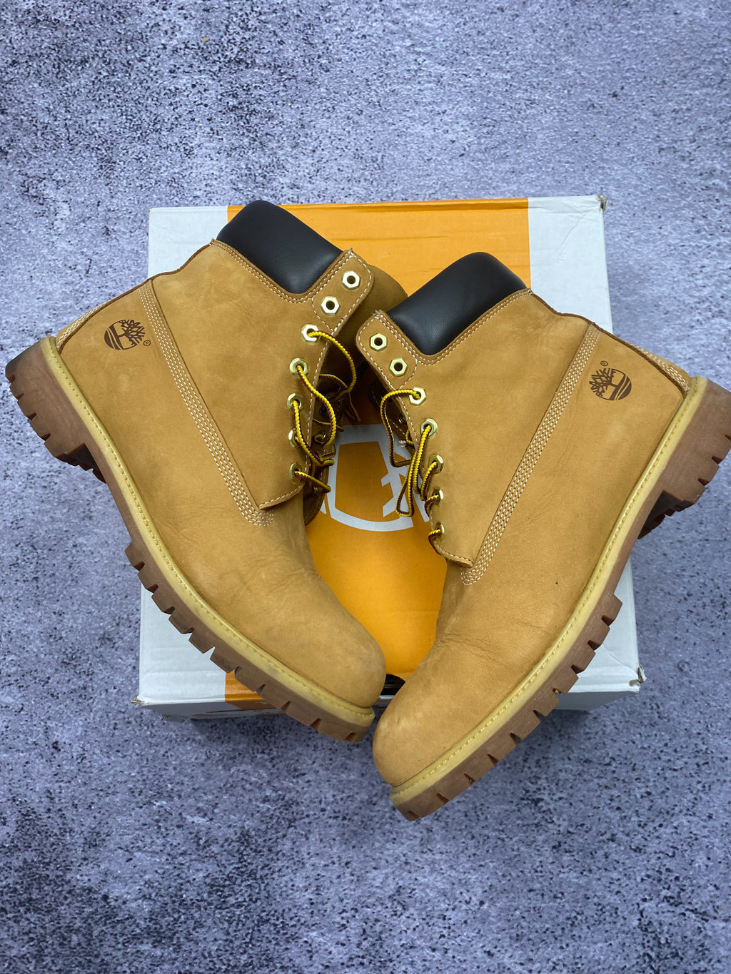 Timberland Premium 6 Inch Waterproof Wheat 46 – leather trapper boots