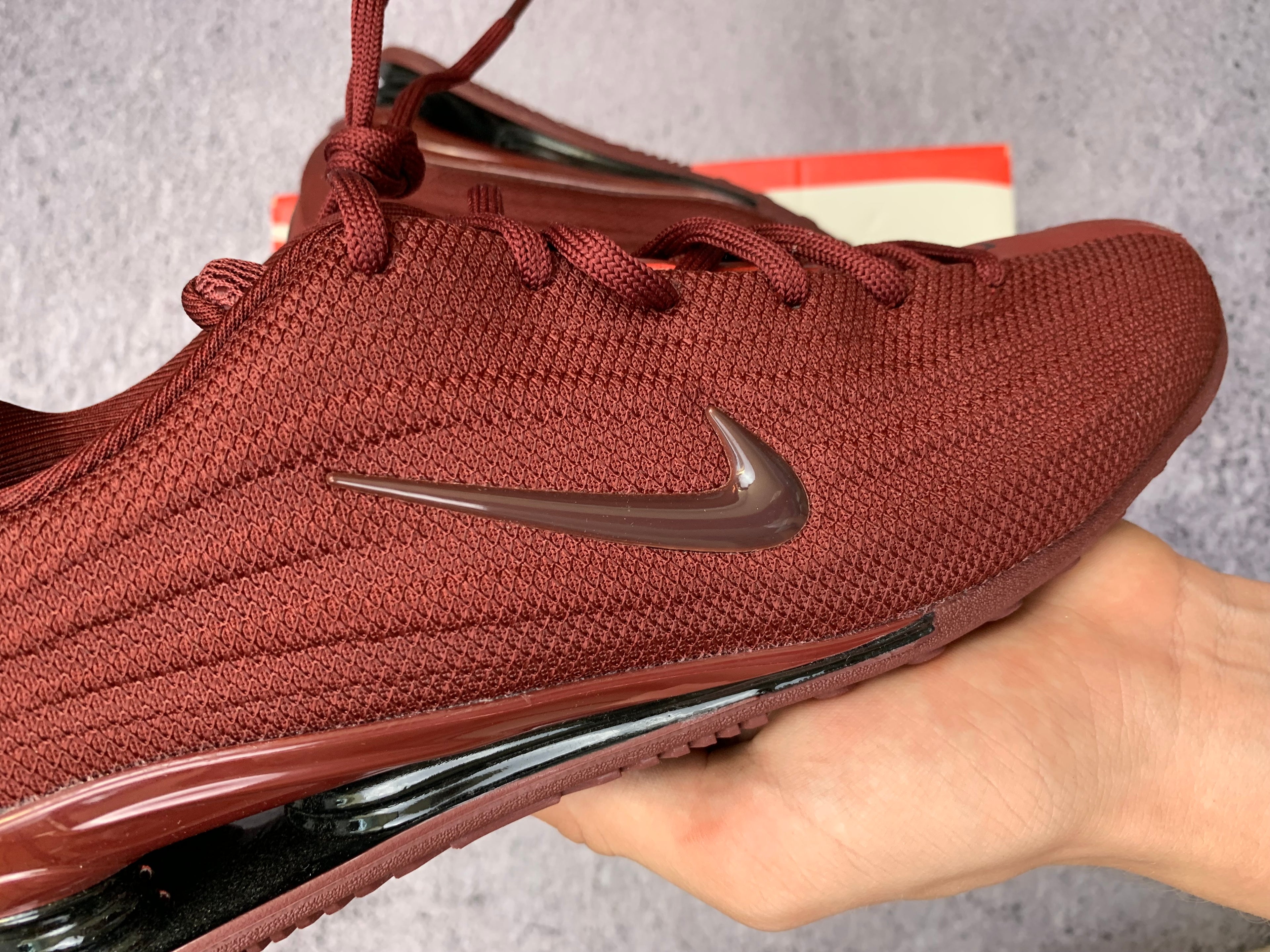 Nike Shox Z – sneakersy damskie r. 38 bordowe + box