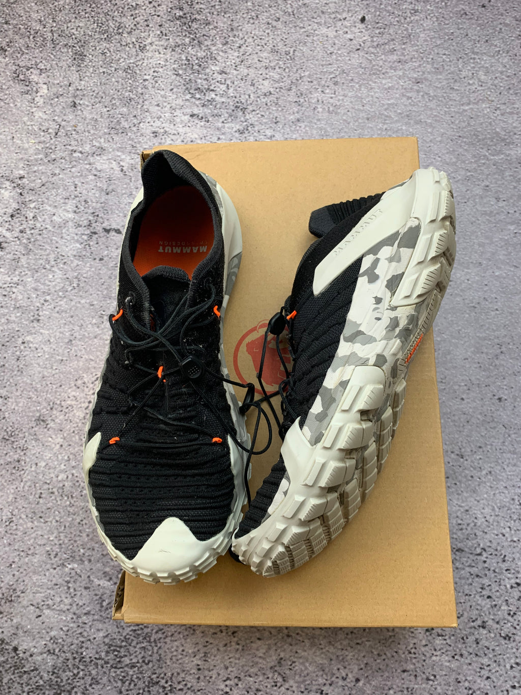 Mammut Hueco Knit II Low – sneakersy outdoorowe trekkingowe r. 43 1/3