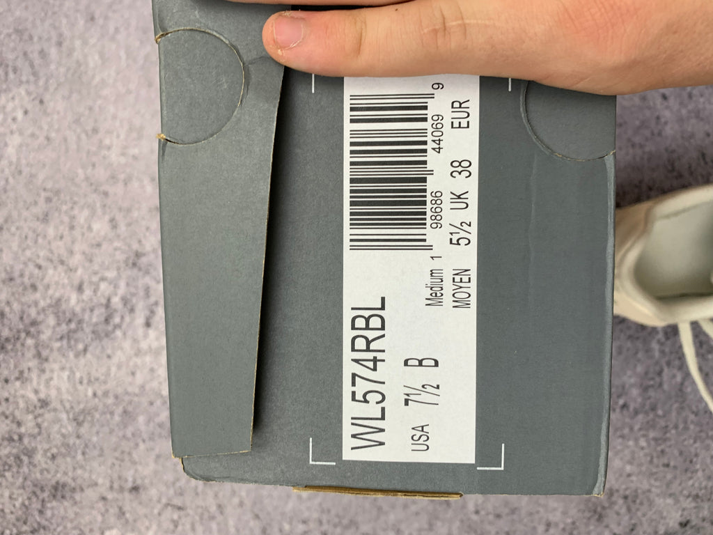 New Balance WL574RBL 574 Sneakersy Damskie Beżowe Cream r. 38 stan idealny + box