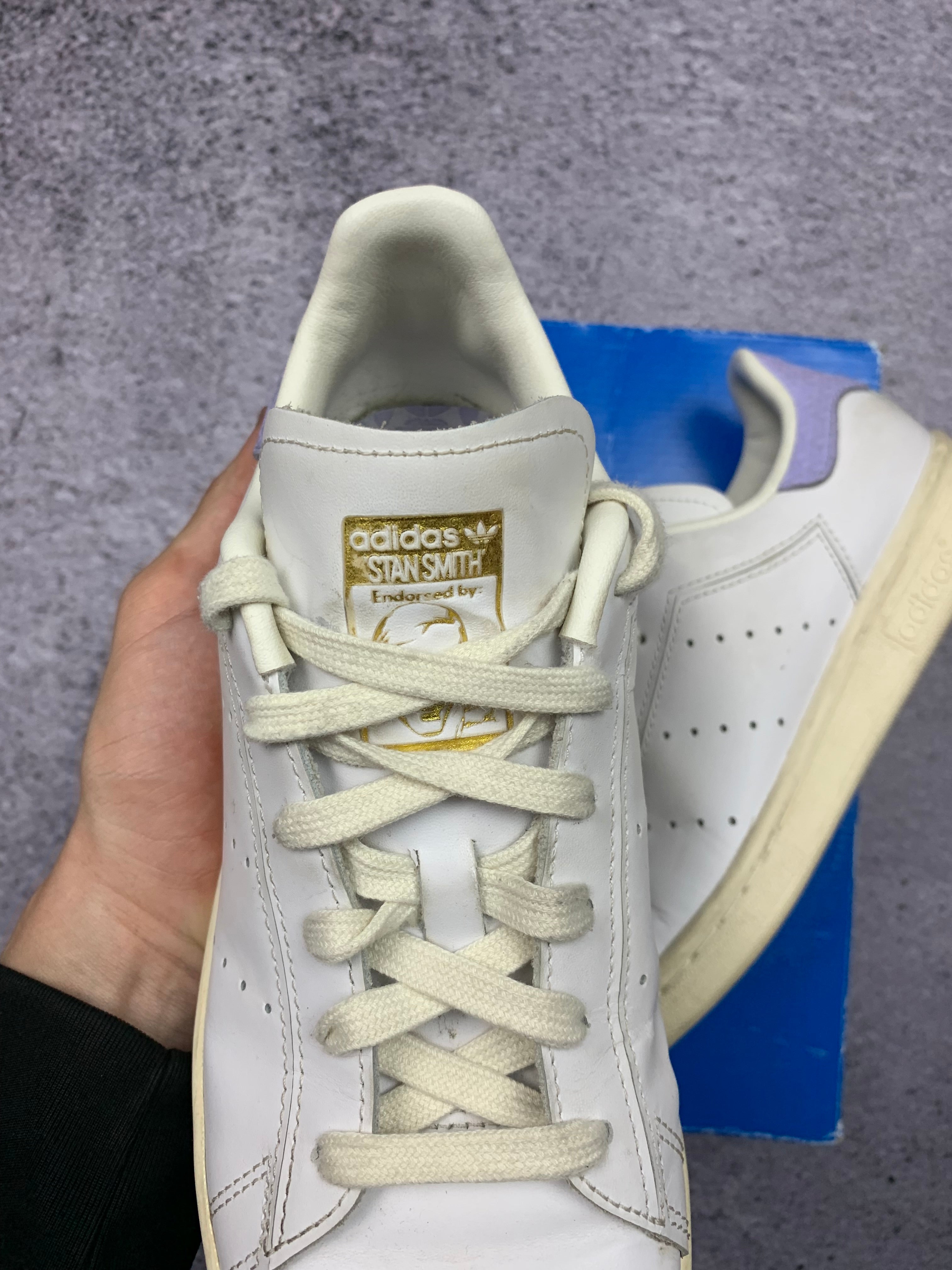 Adidas Stan Smith r. 36 2/3 sneakersy damskie z boxem