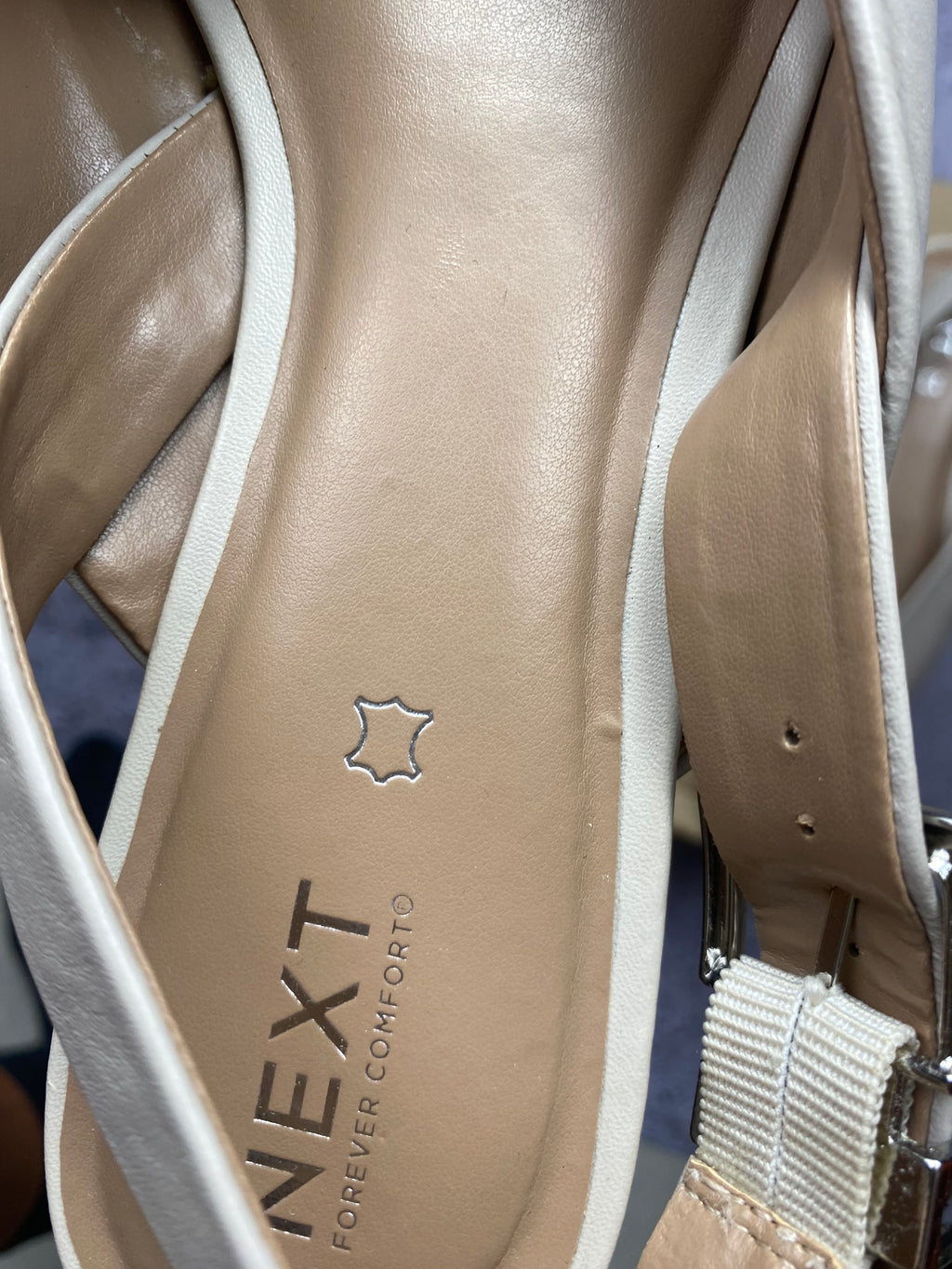 Next Slingback Leather – women's leather slingback shoes size 42