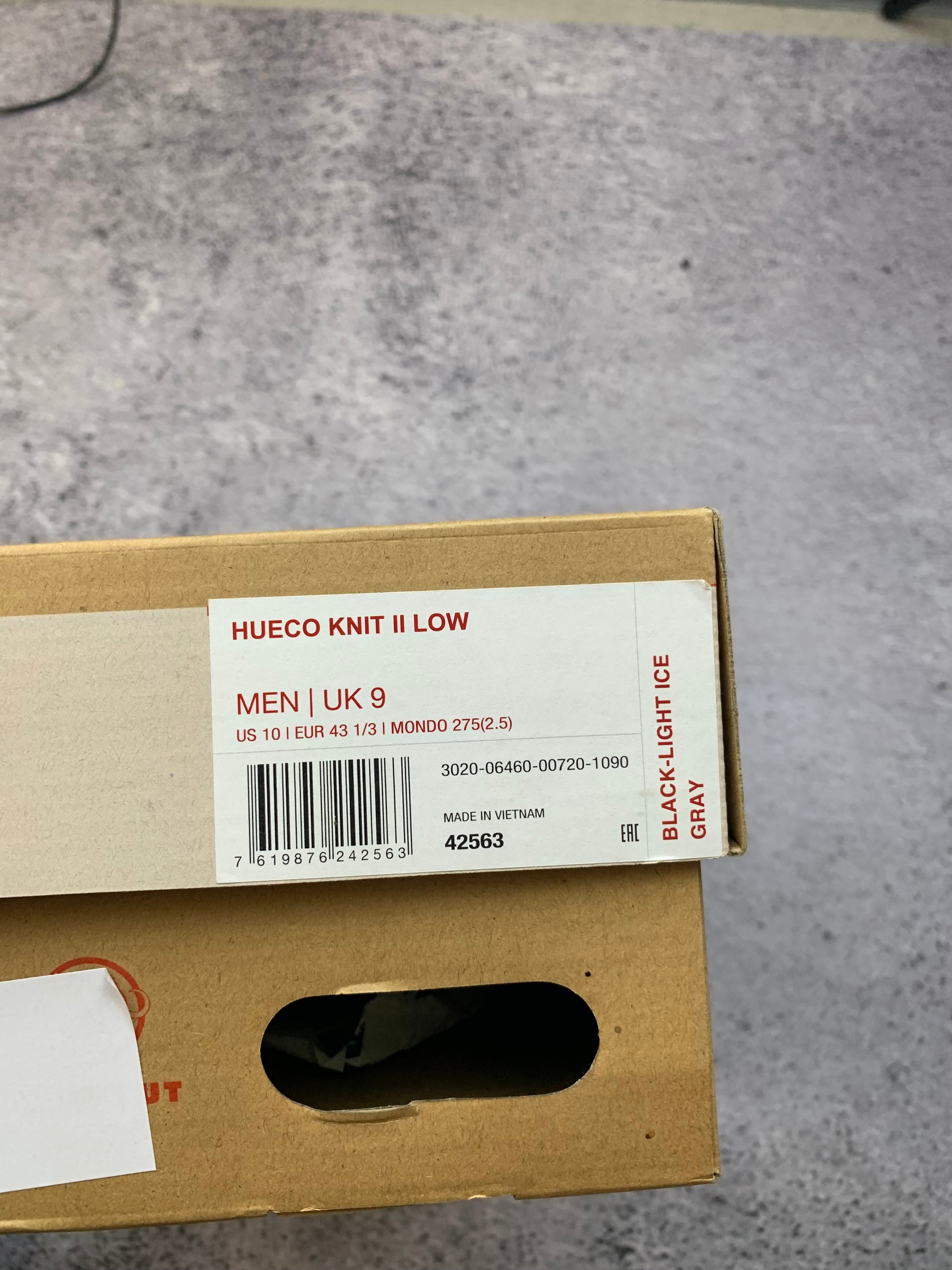 Mammut Hueco Knit II Low – sneakersy outdoorowe trekkingowe r. 43 1/3