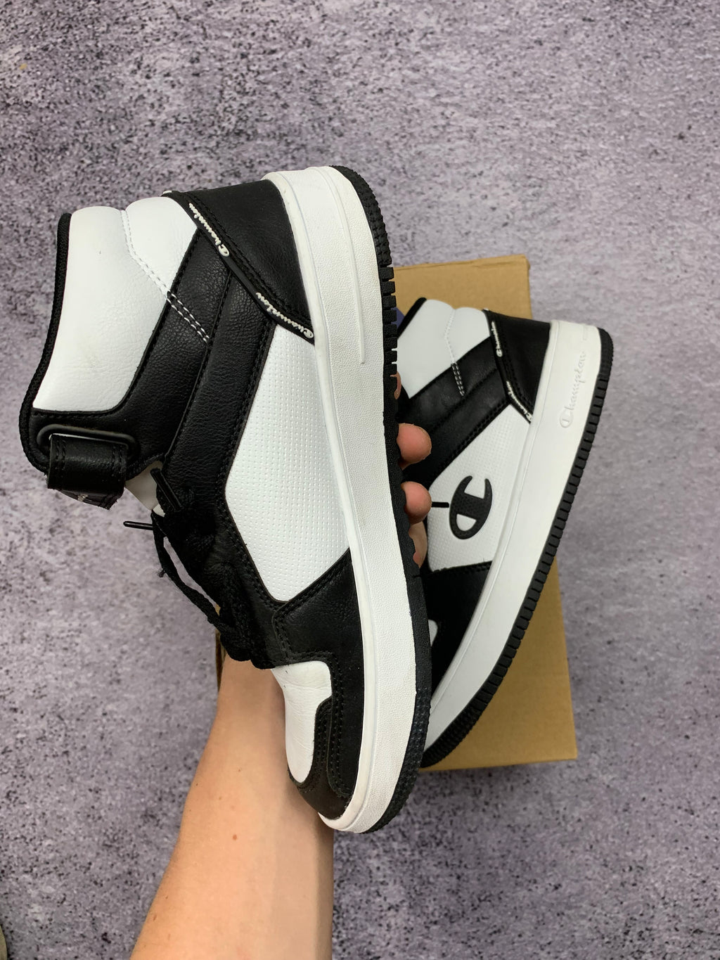 Champion RD18 2.0 Mid B GS Czarno-Białe Sneakersy r. 39 BDB + Box