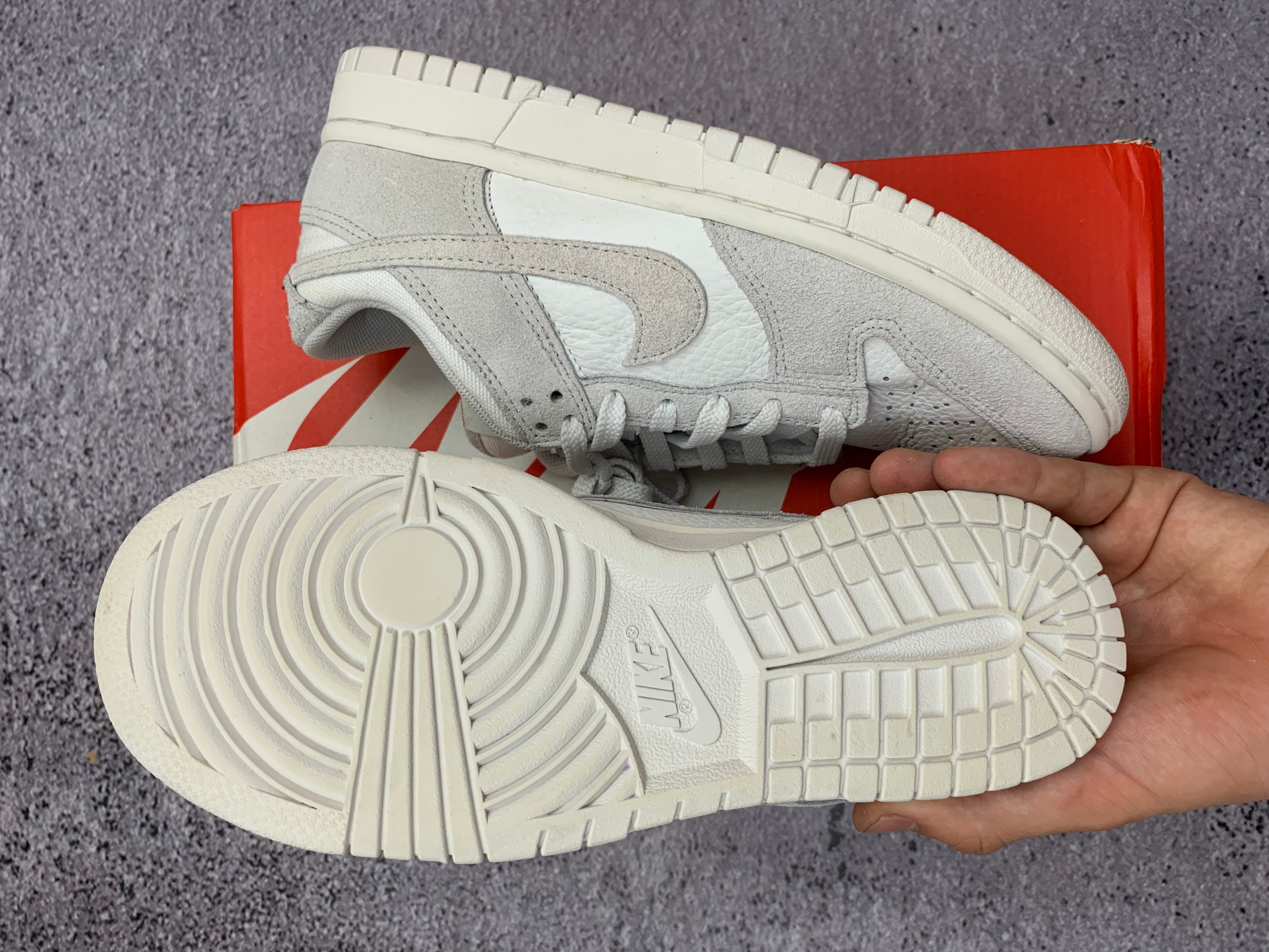 Nike Dunk Low Summit White Photon Dust r. 38.5 nowe z pudełkiem