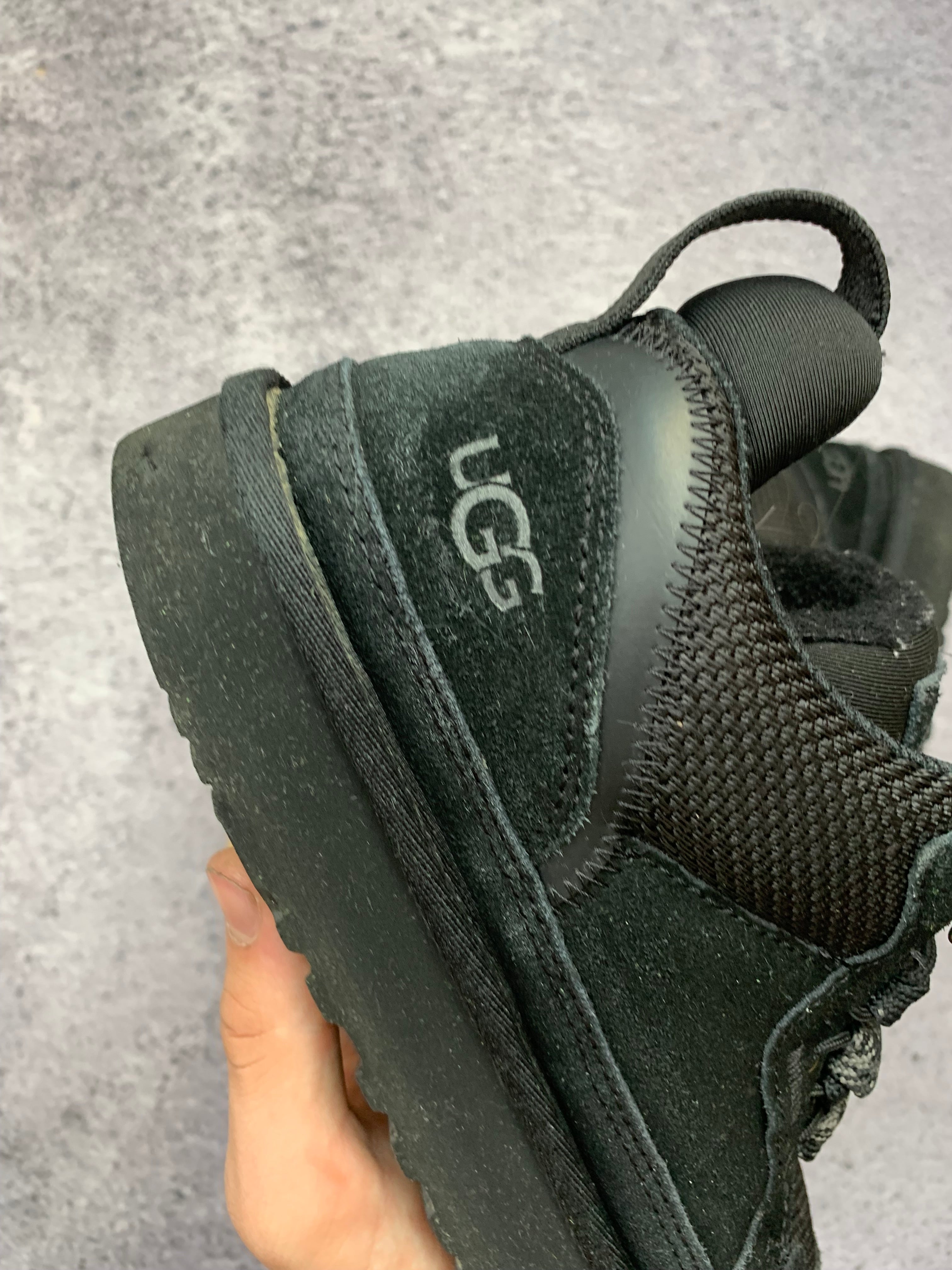 UGG Lowmel Czarne Sneakersy Chunky r. 38 Stan Bardzo Dobry + Box