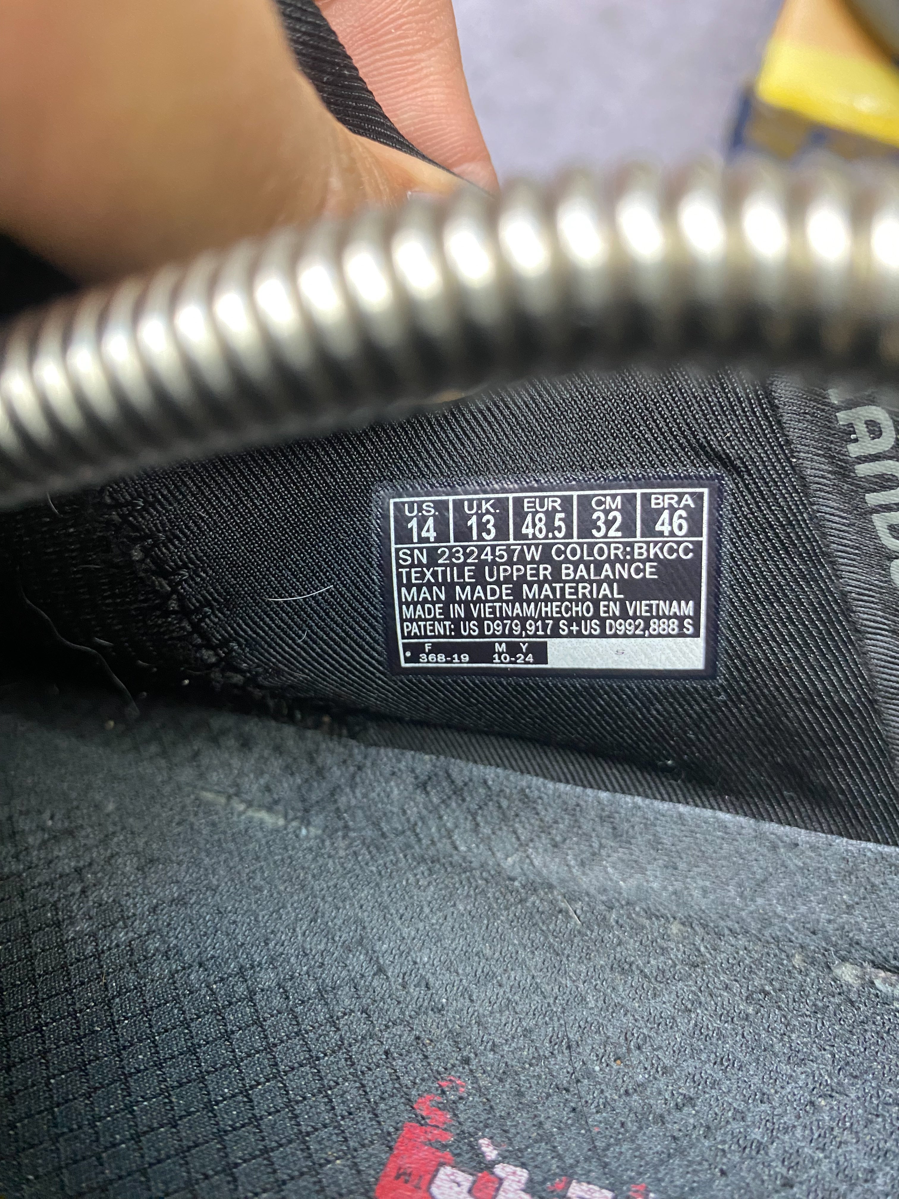 Skechers Slip-Ins Summits High Range 48.5 / UK 13 – Black Sneakers