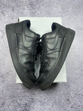 Nike Air Force 1 Low Triple Black Leather Sneakers Casual Streetwear 44