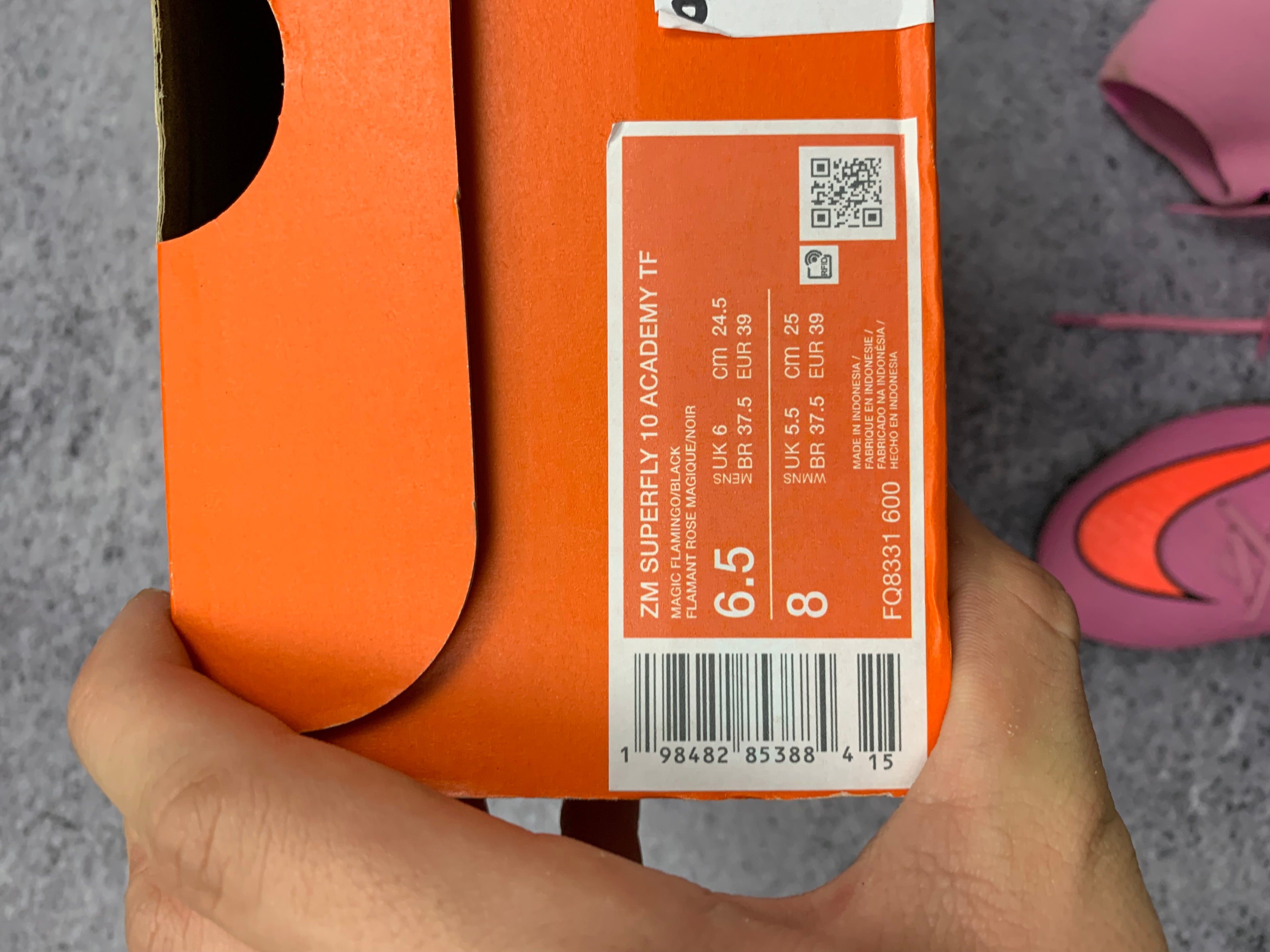 Nike Zoom Superfly 10 Academy TF Air Zoom Różowe r. 39 + Box