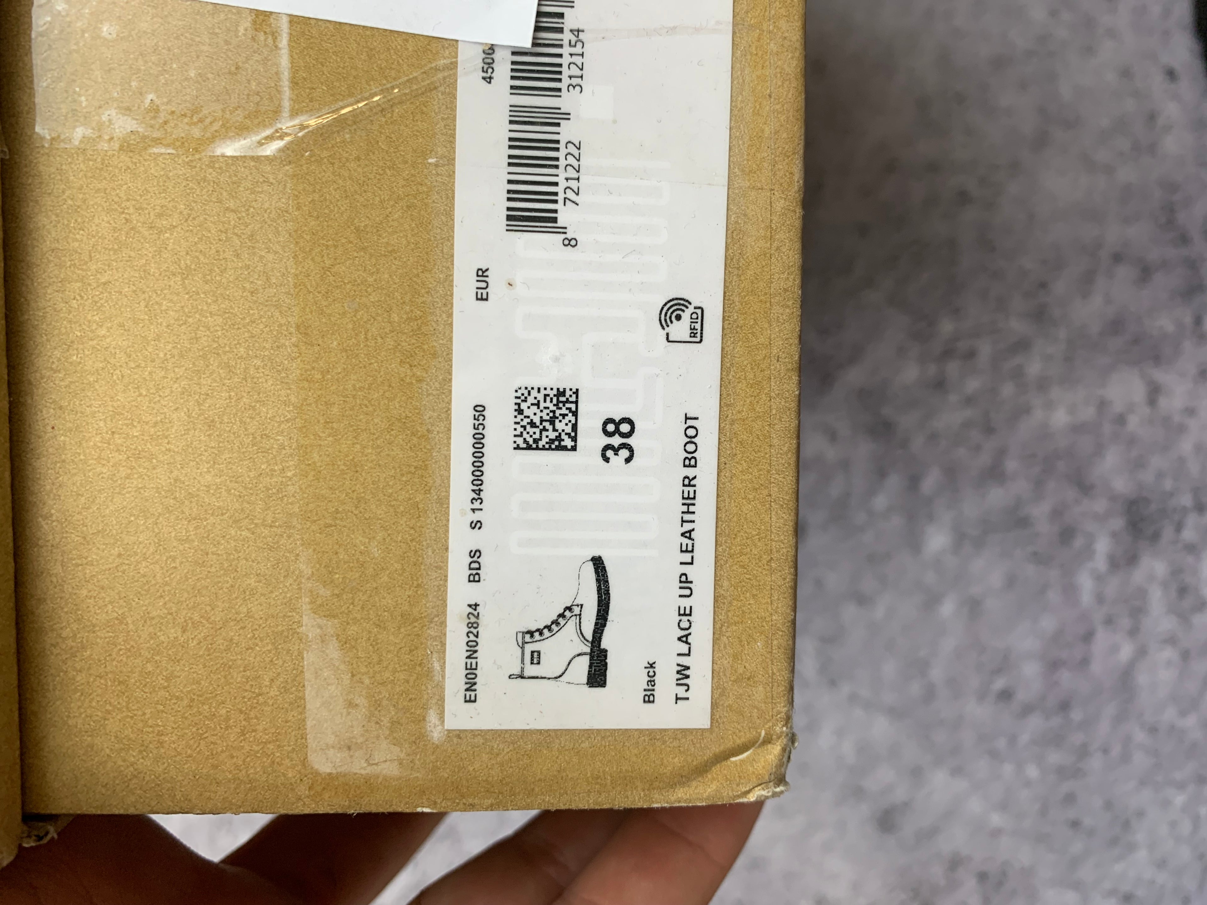 Tommy Jeans Czarne Skórzane Workery r. 38 Stan Idealny + Box