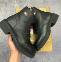 Tommy Jeans Czarne Skórzane Workery r. 38 Stan Idealny + Box