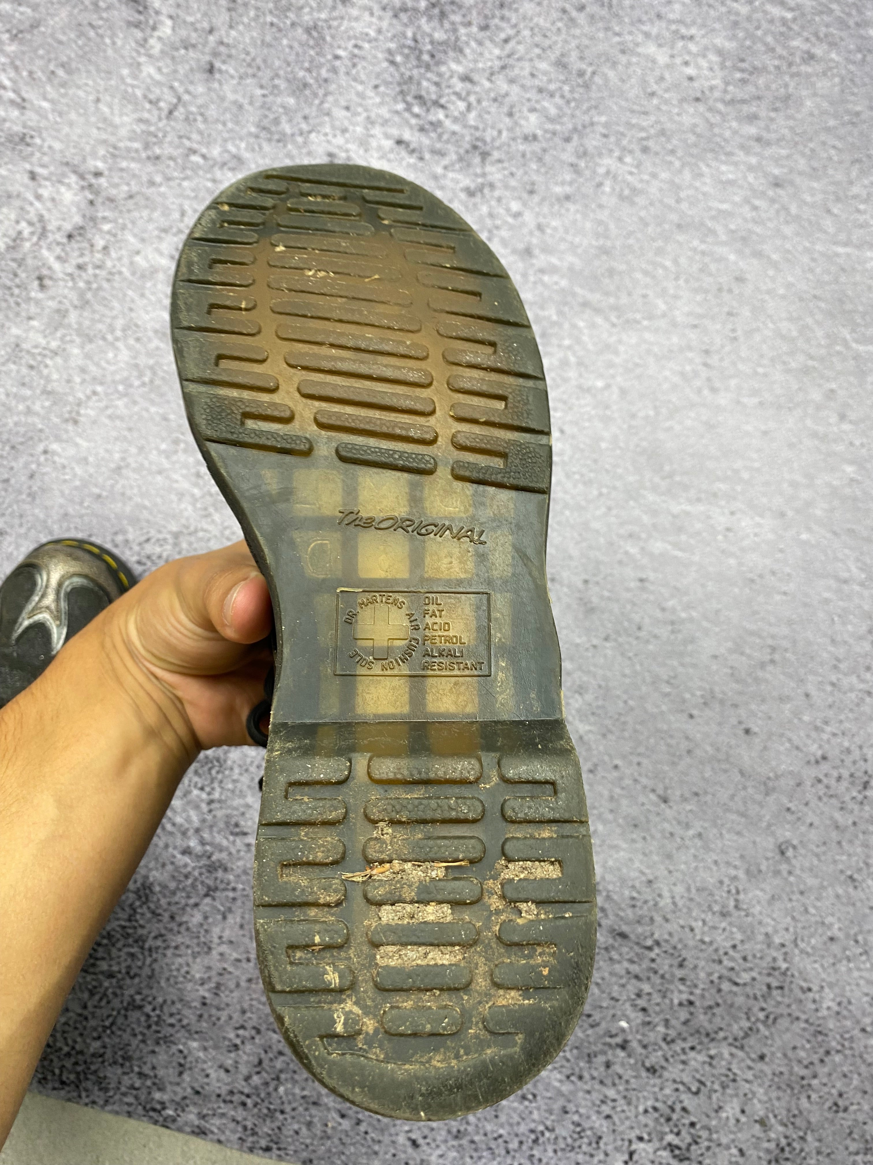 Dr. Martens 1460 Flame Glitter – botki skórzane r. 39