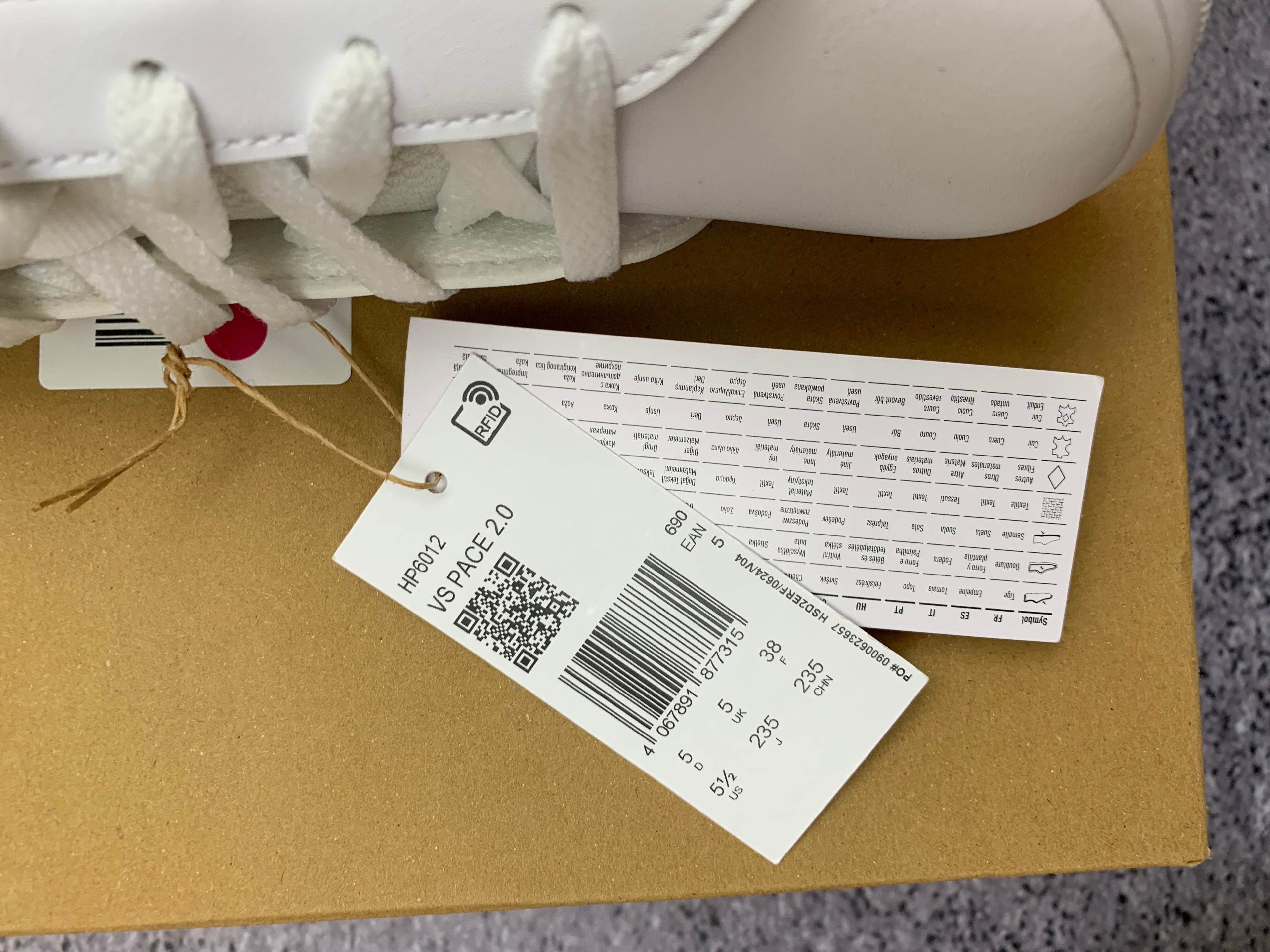 Adidas Court Platform r. 38 białe nowe z metką