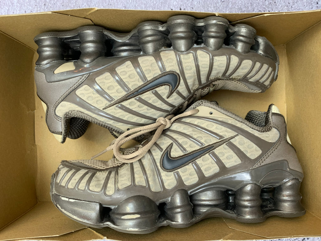 Nike Shox TL r. 37 sneakersy khaki/olive stan bardzo dobry