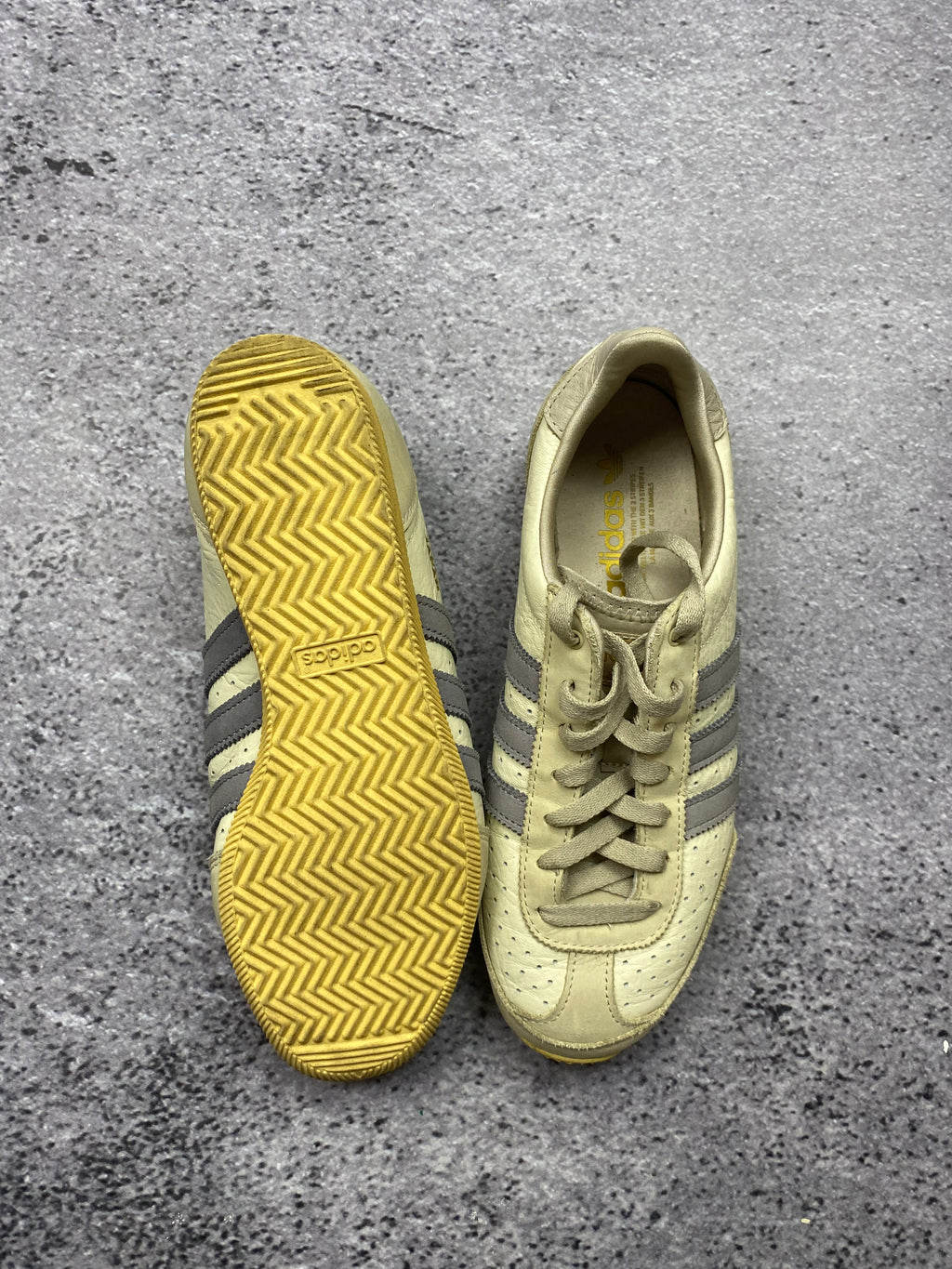 Adidas Japan – skórzane sneakersy retro r. 40