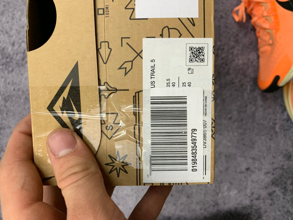 Nike Pegasus Trail 5 Pomarańczowe Buty Trailowe r. 39 Nowe + Box