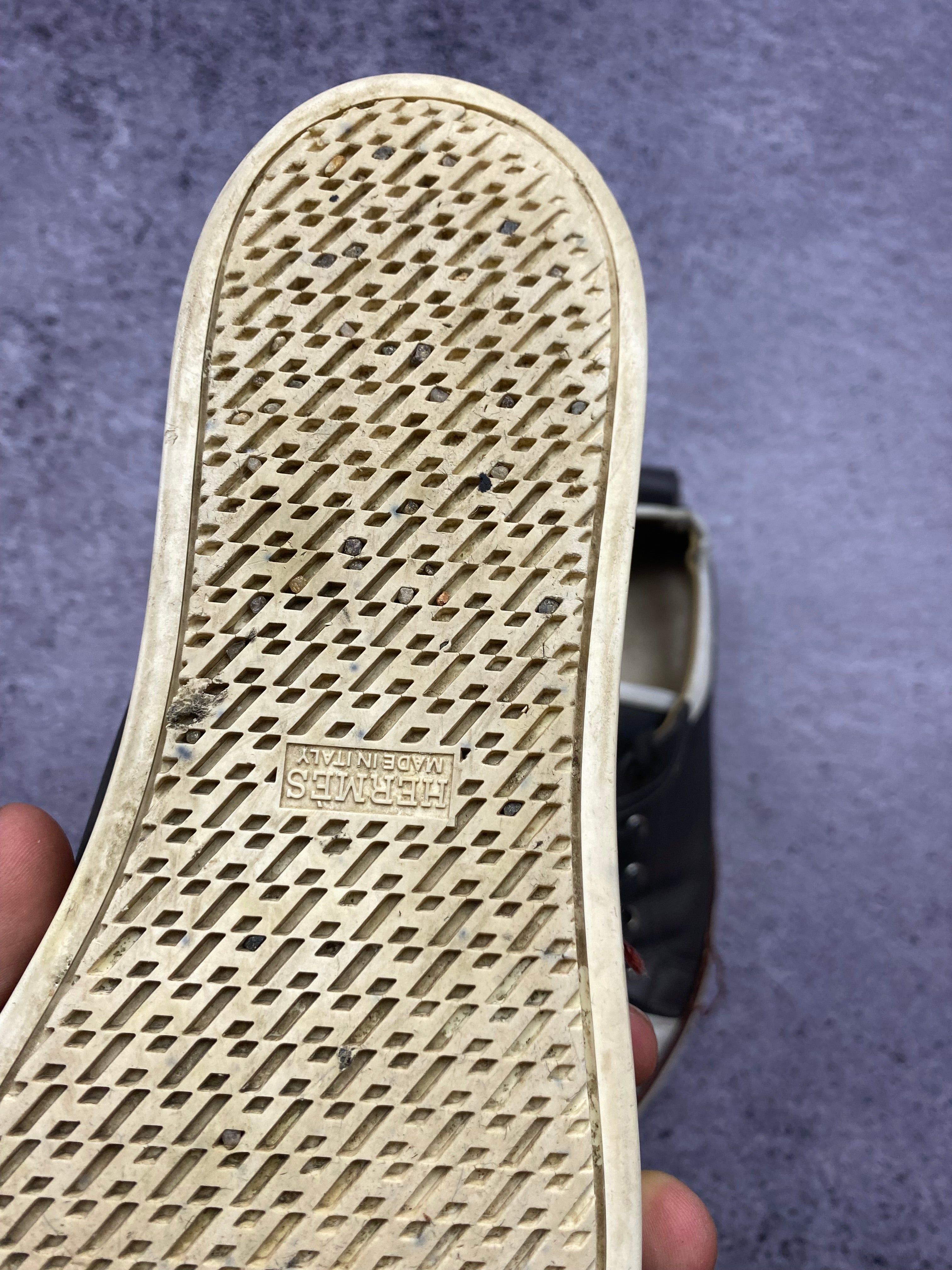 Hermès – skórzane sneakersy low-top r. 41